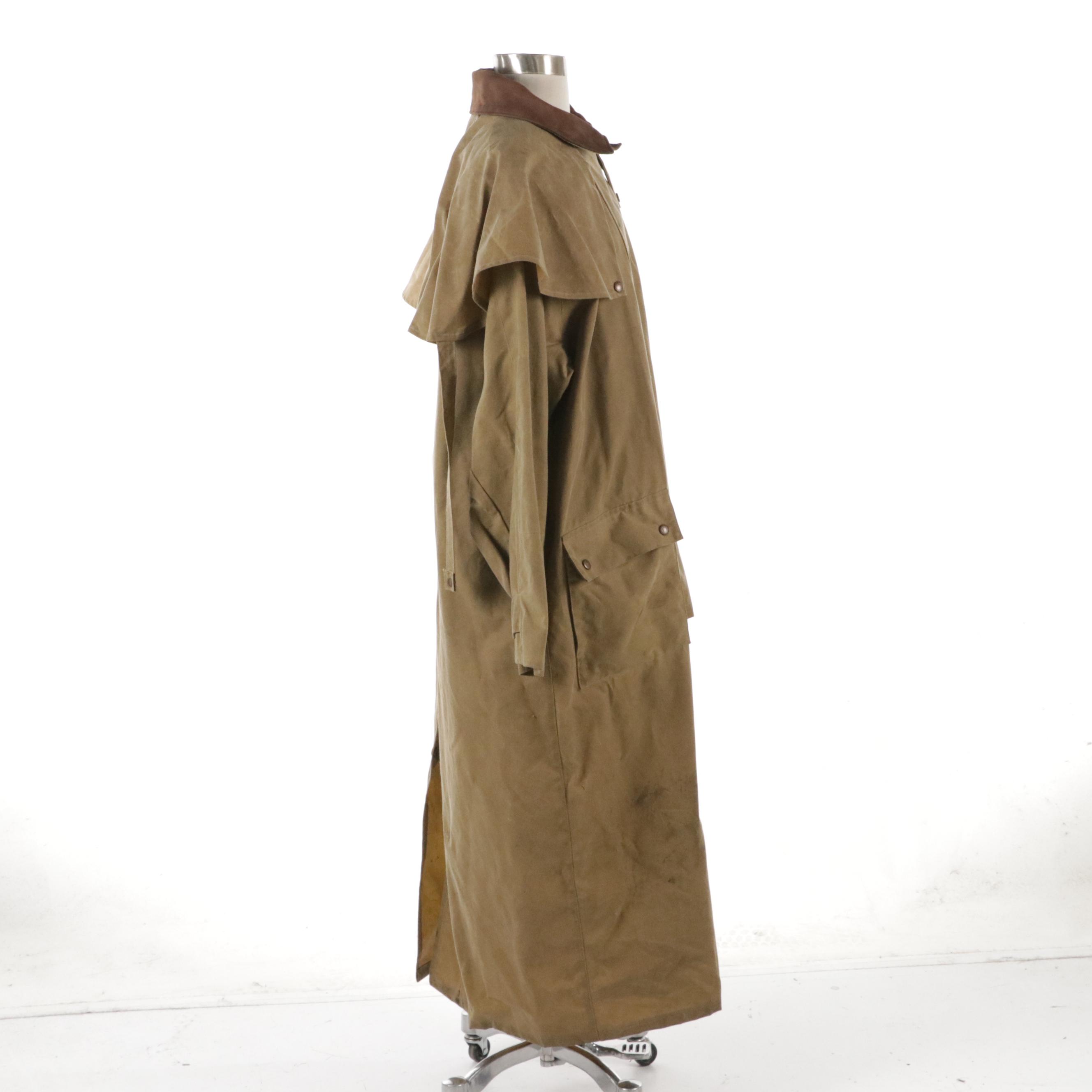 Australian Outback Collection Snap-Front "Drover" Duster Coat