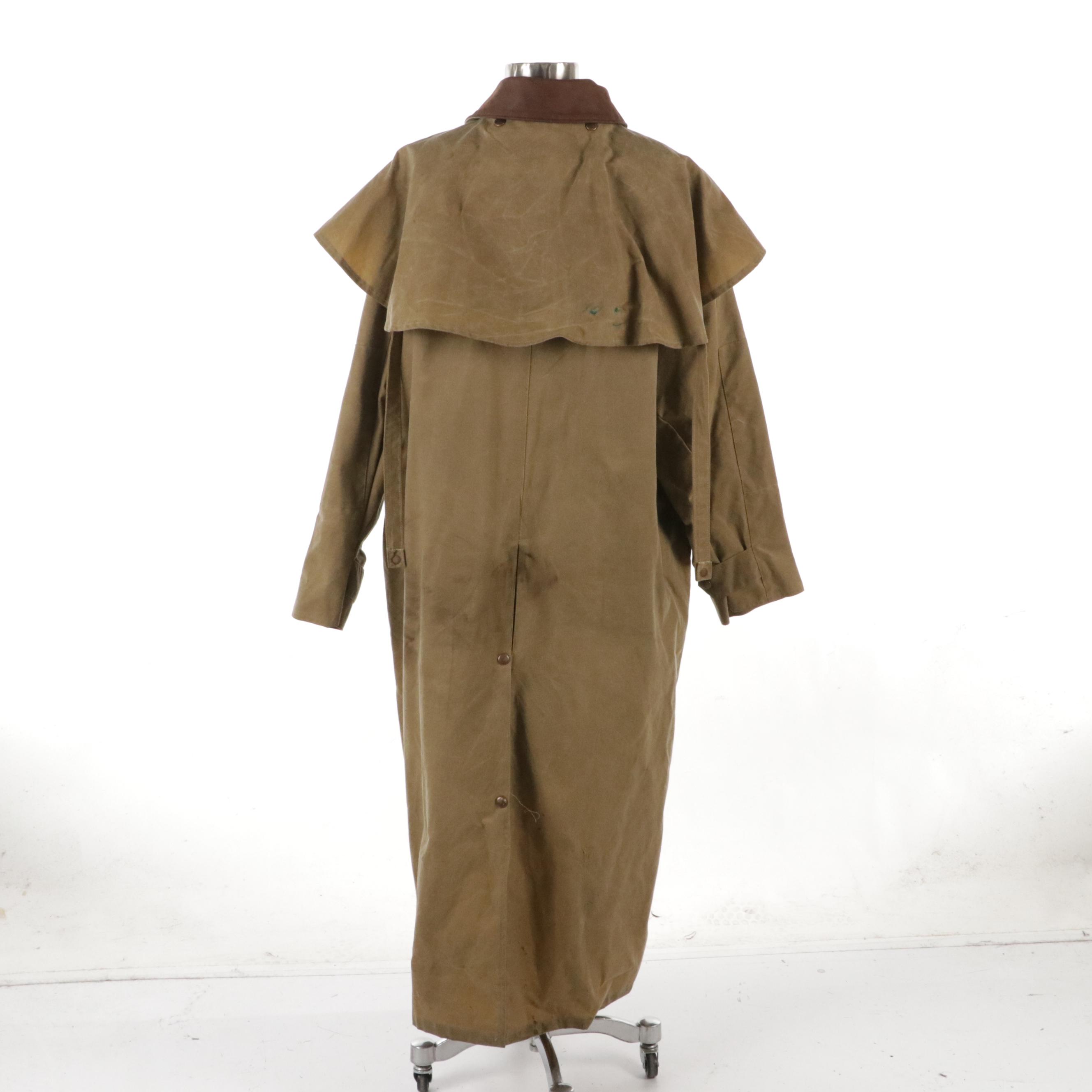 Australian Outback Collection Snap-Front "Drover" Duster Coat