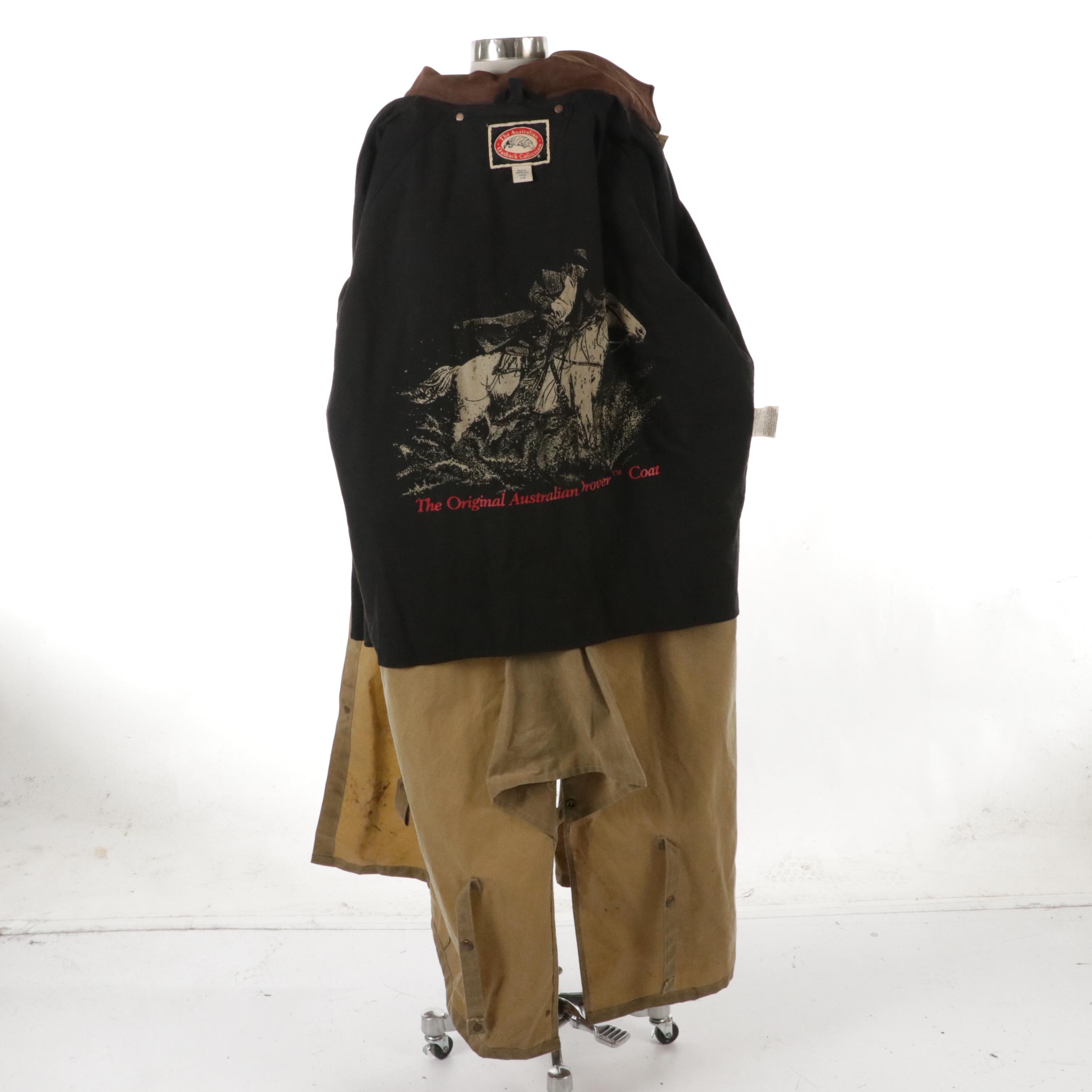 Australian Outback Collection Snap-Front "Drover" Duster Coat