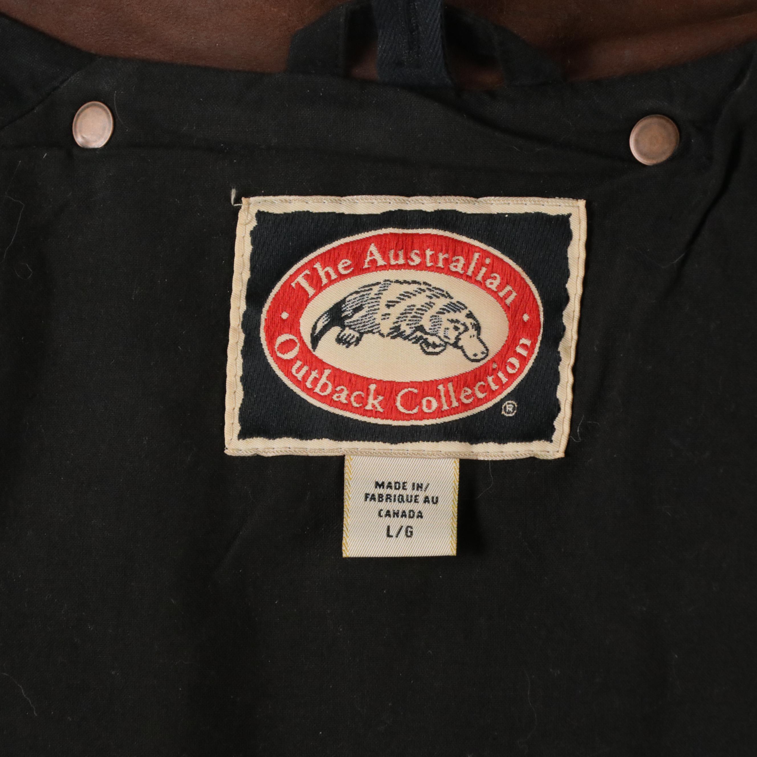 Australian Outback Collection Snap-Front "Drover" Duster Coat