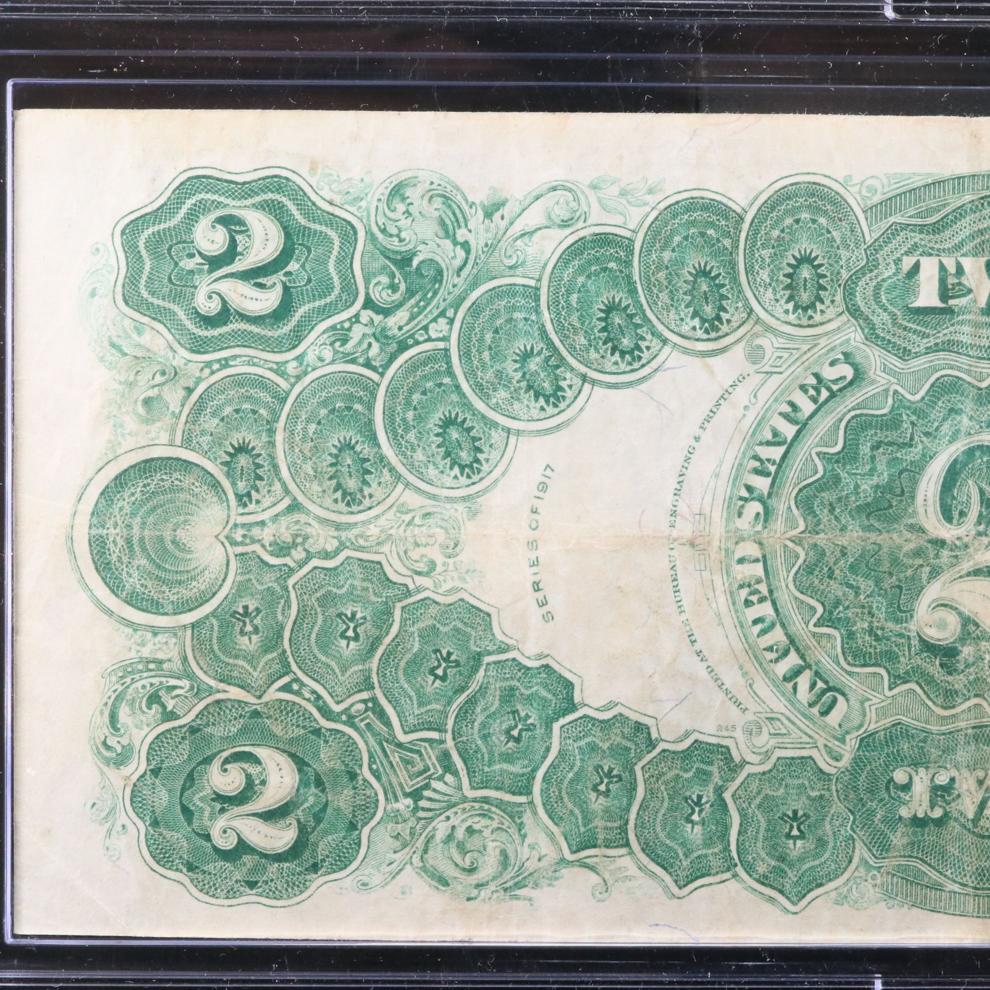 U.S. 1917 Two Dollar Legal Tender Note