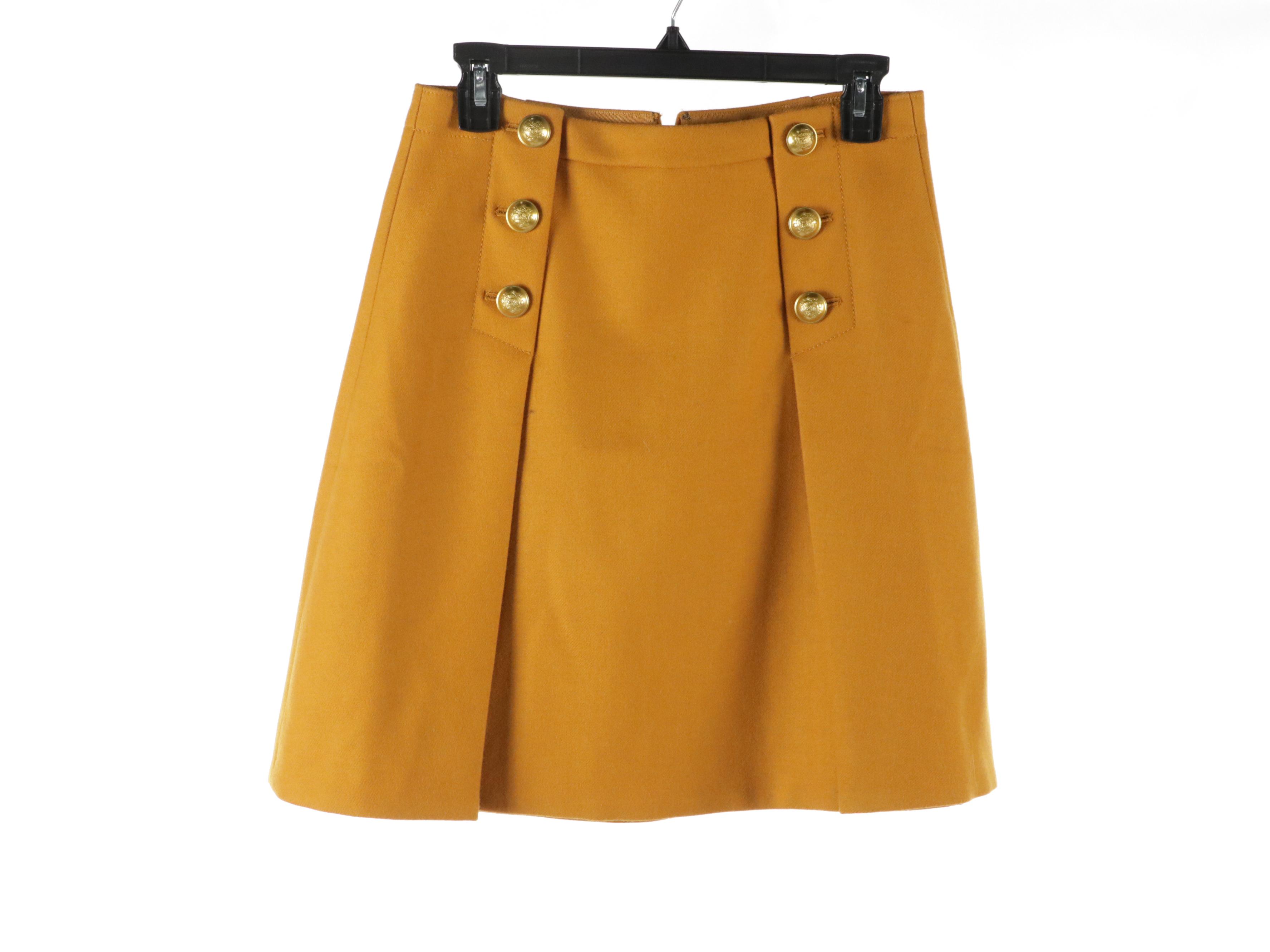 J Crew Plaid and Multicolored Wool and Wool Blend Skirts, With Tags