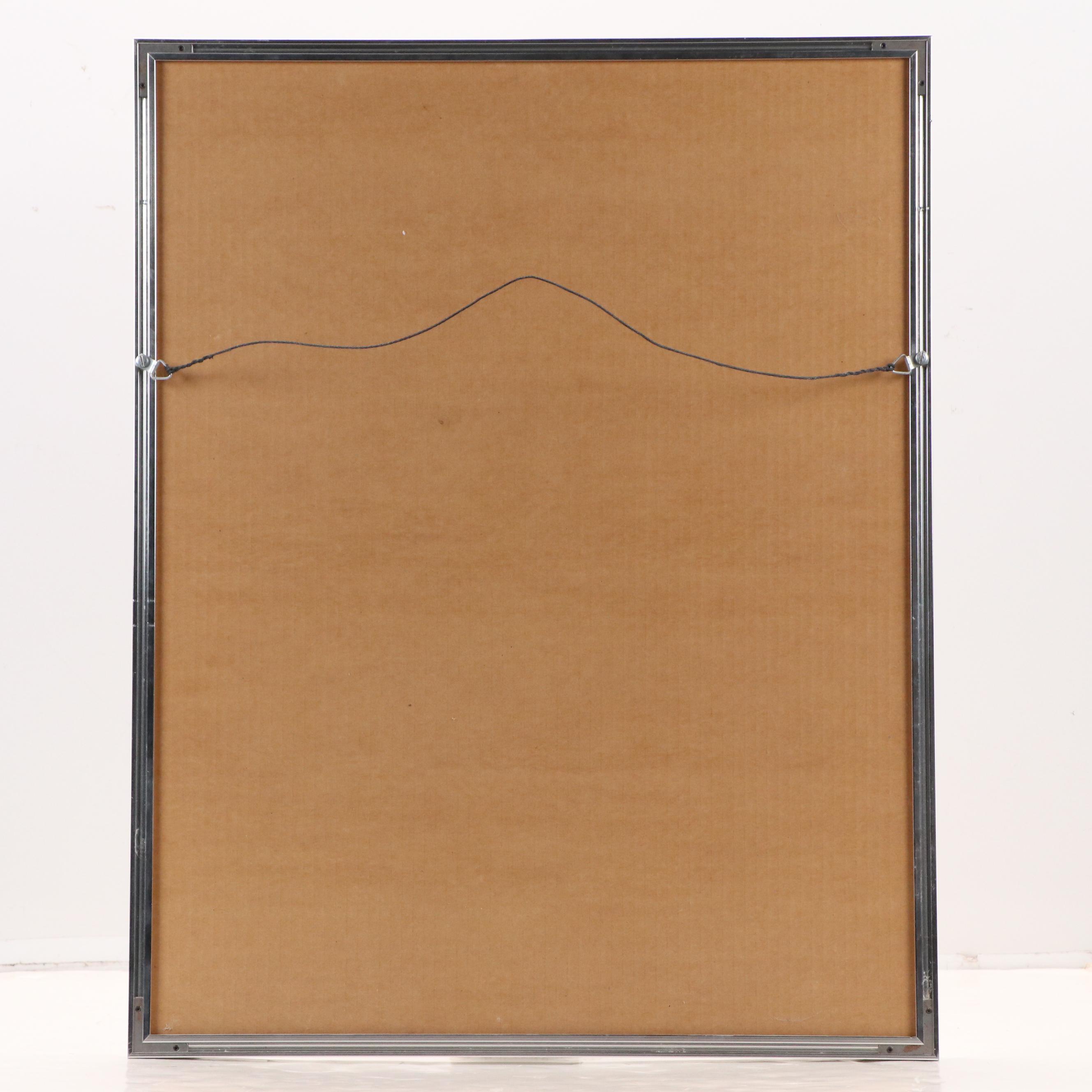 Maria Peerless Lithograph of Stylized Shoes, Late 20th to 21st Century