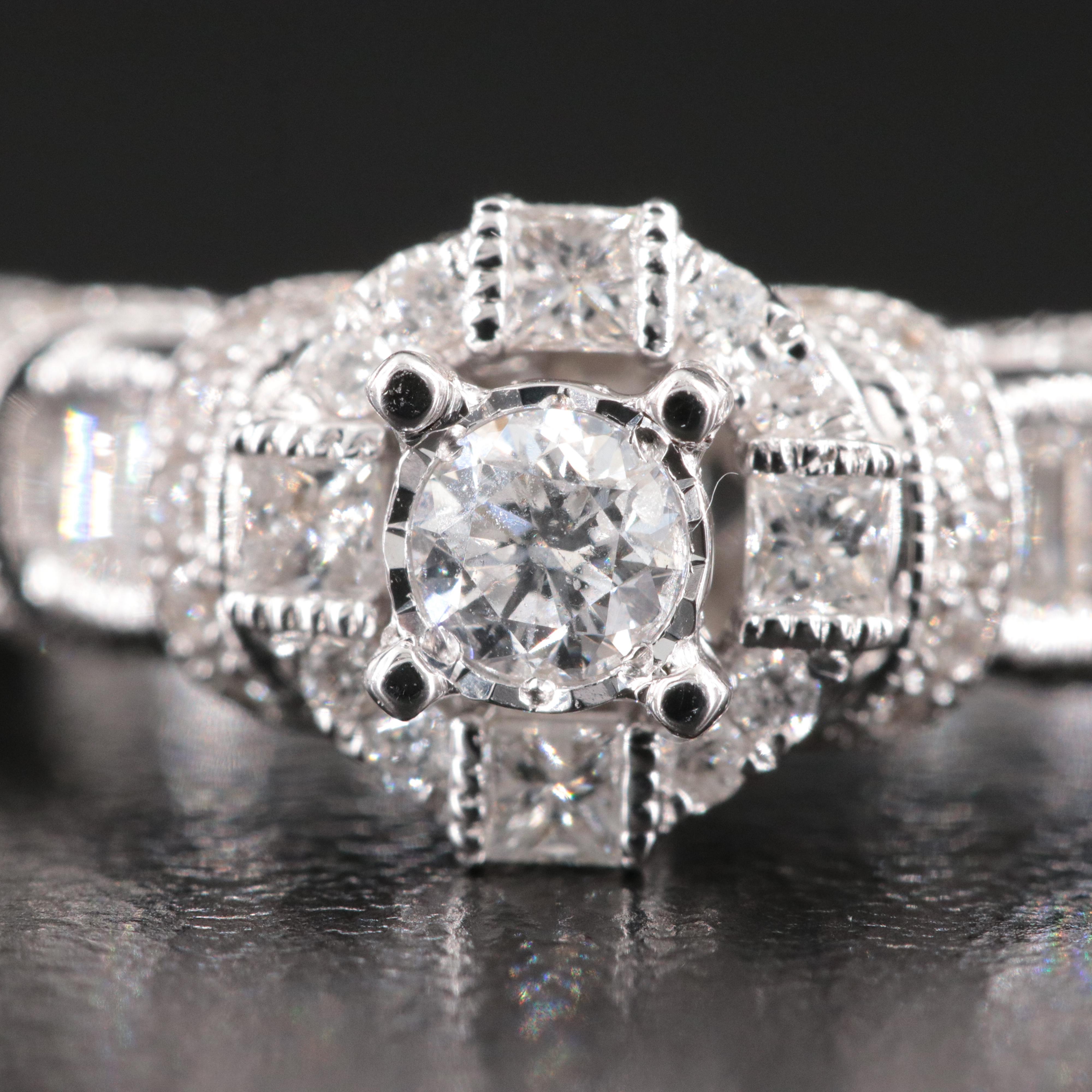 Simply Vera Vera Wang 14K 1.26 CTW Diamond Ring