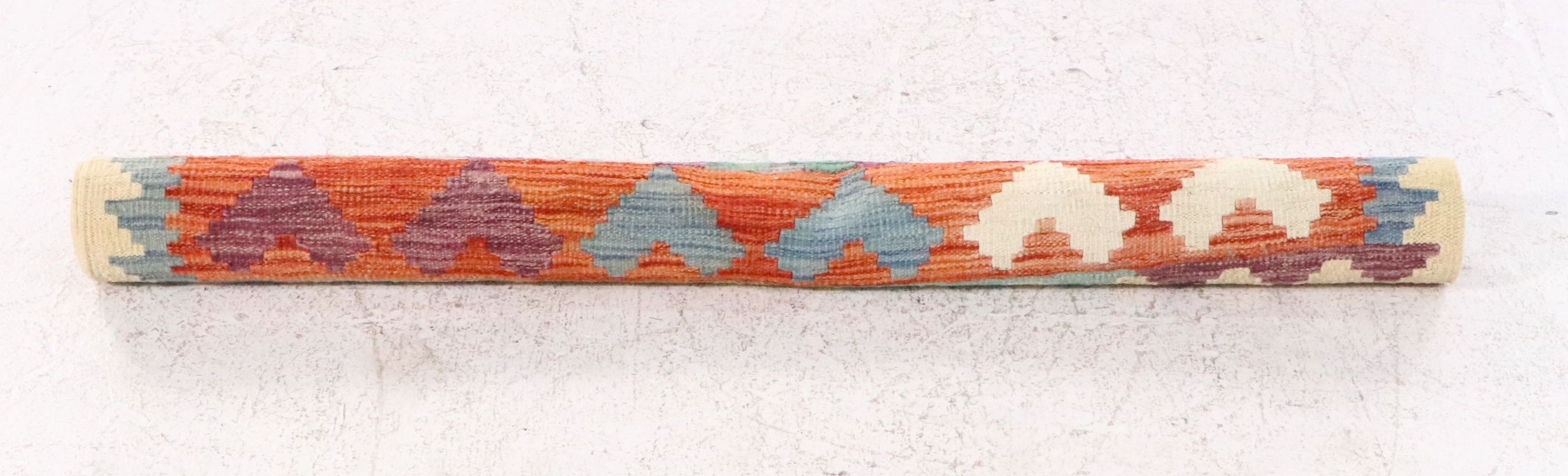 4'2 x 5'7 Handwoven Pakistani Kilim Area Rug