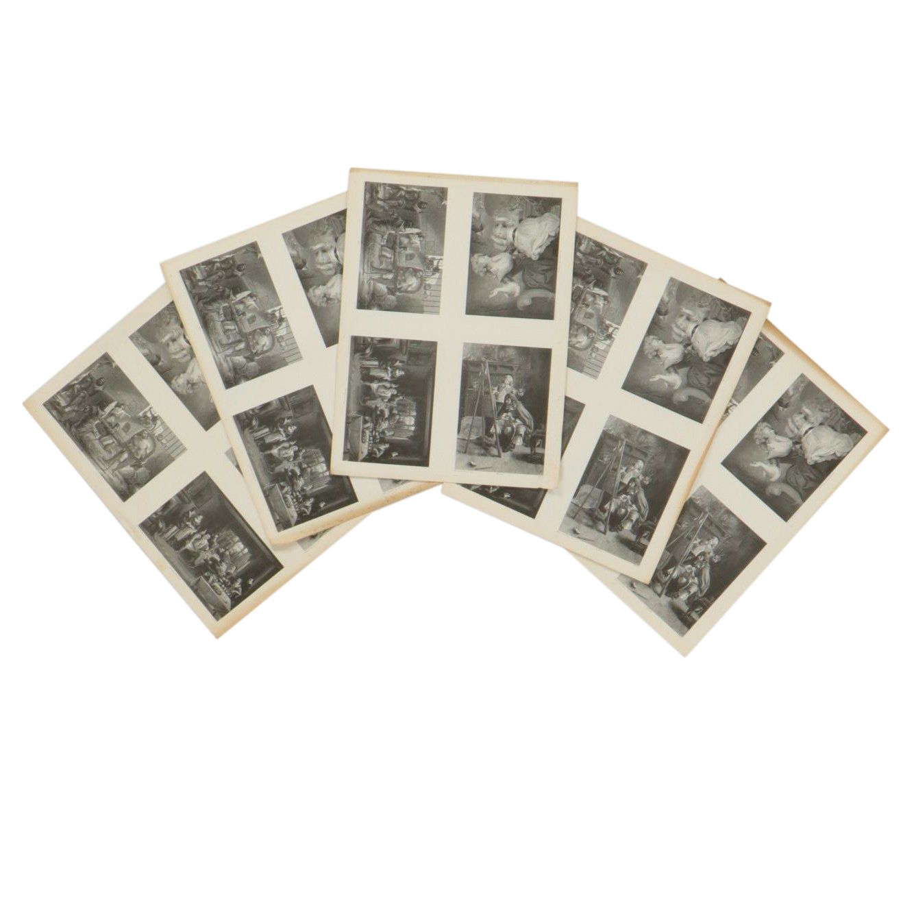 American Screen Process Uncut Lithograph Sheets with "Samson" and More, 1970