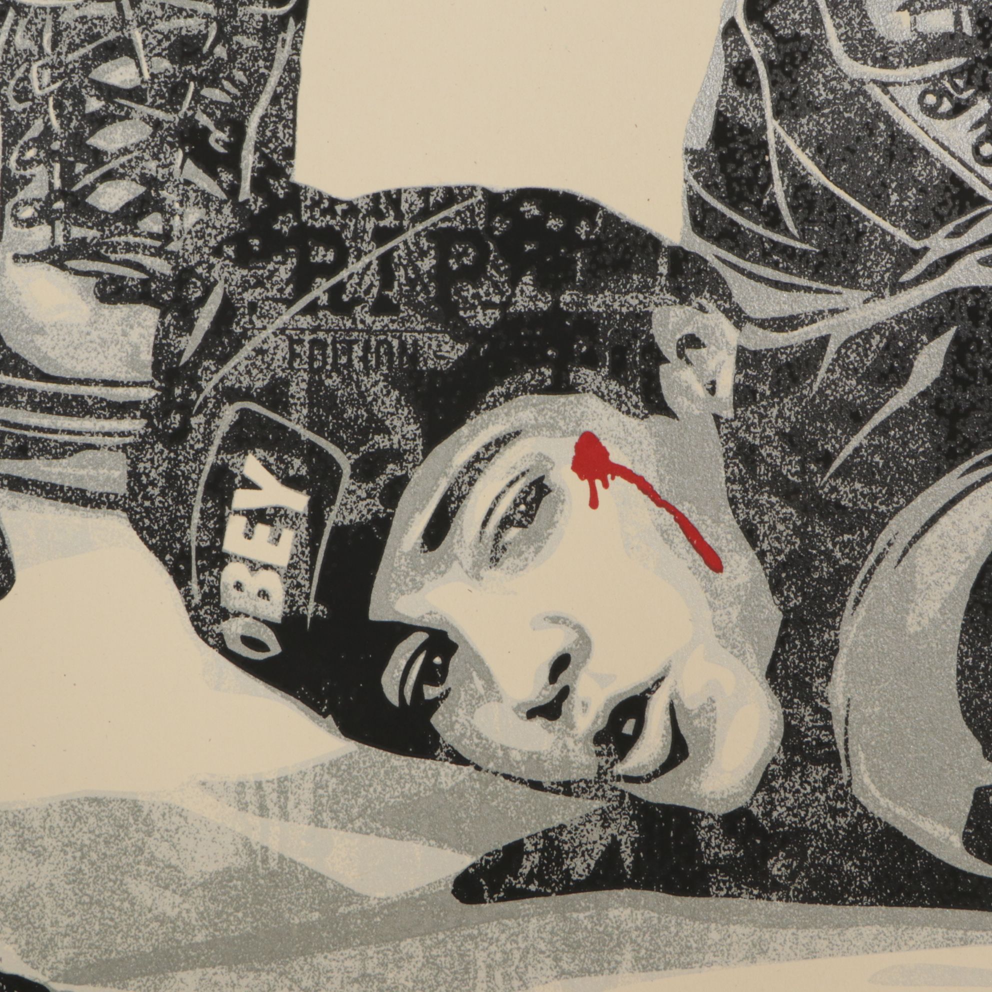 Shepard Fairey Serigraph "The High Cost Of Free Speech", 2021