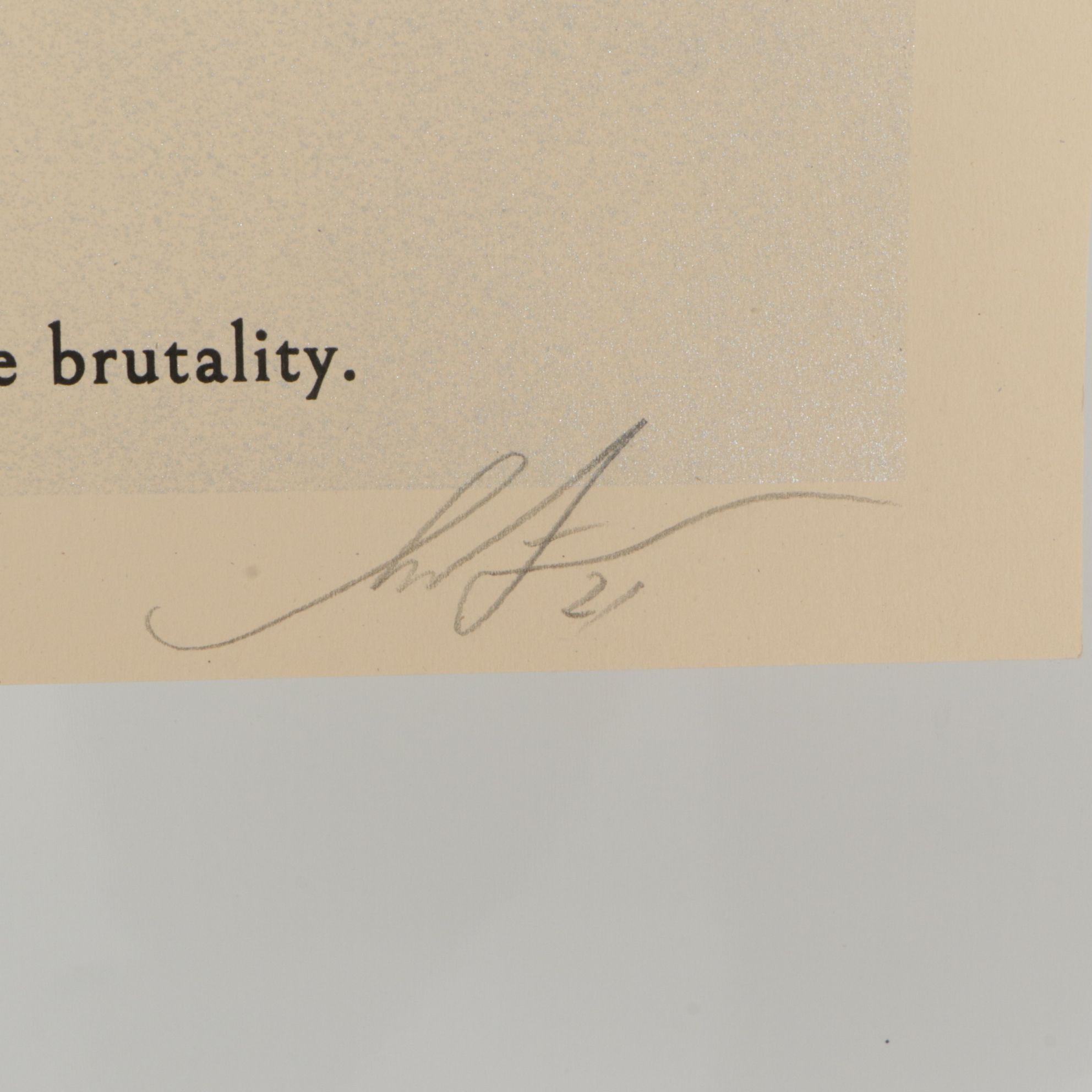 Shepard Fairey Serigraph "The High Cost Of Free Speech", 2021