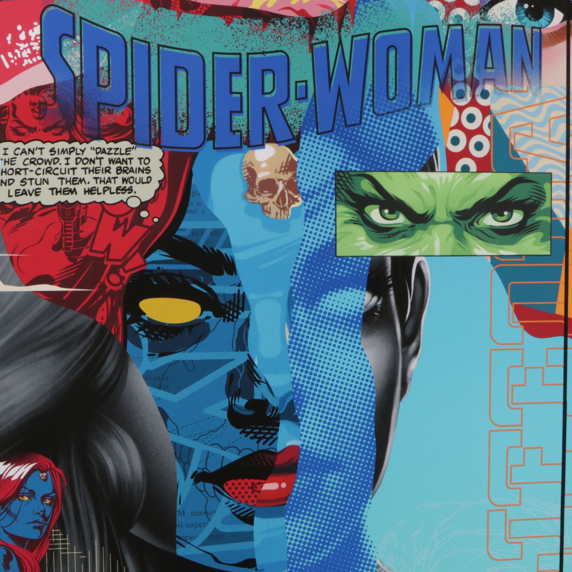Tristan Eaton x Marvel Giclee Poster "Women of Marvel #595", 2024