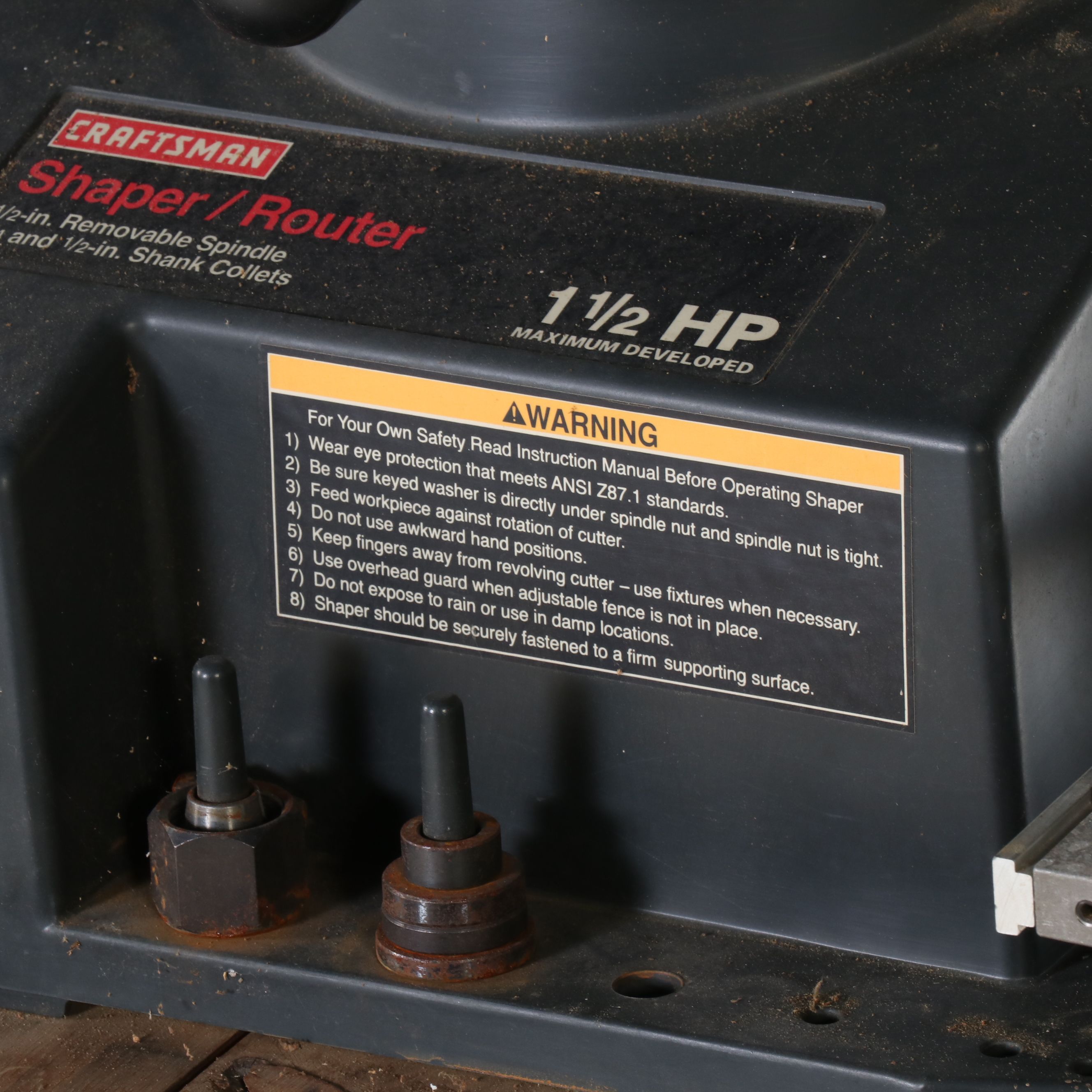 Craftsman 1.5 HP Shaper/Router with Table