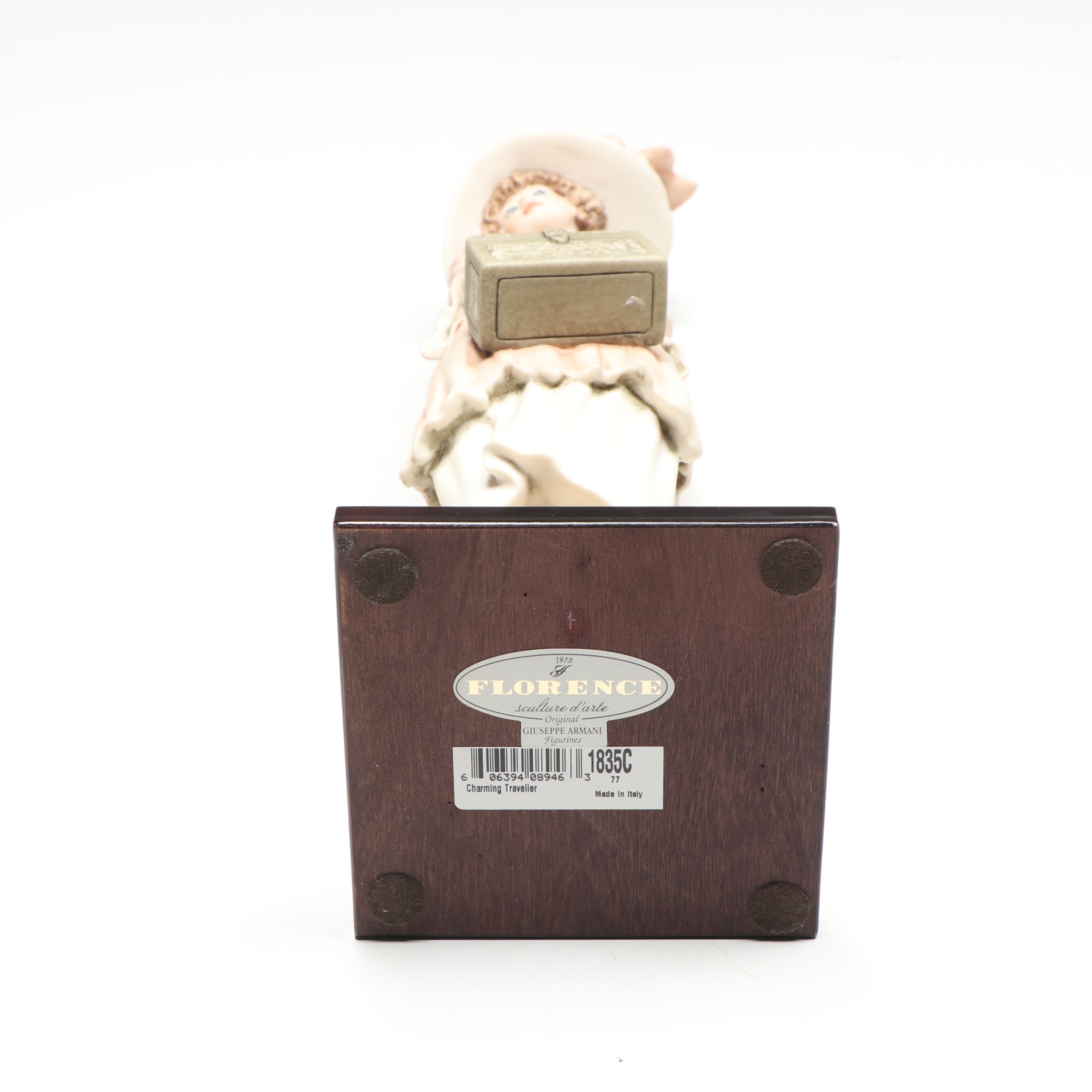 Florence "Breezy", "Spring Time", and "Charming Traveler" Porcelain Figures