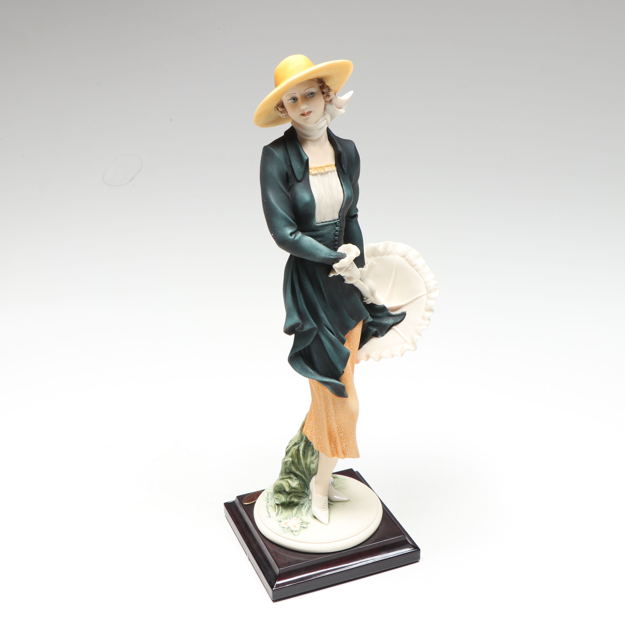 Florence "Breezy", "Spring Time", and "Charming Traveler" Porcelain Figures