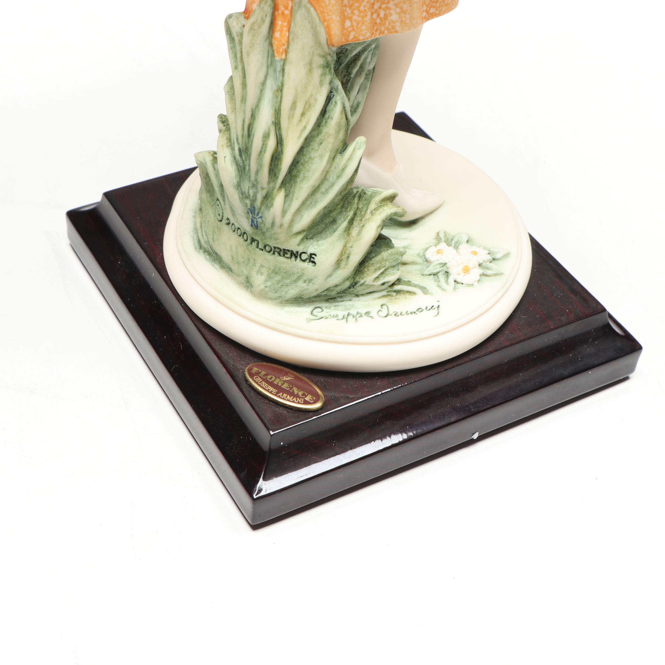 Florence "Breezy", "Spring Time", and "Charming Traveler" Porcelain Figures