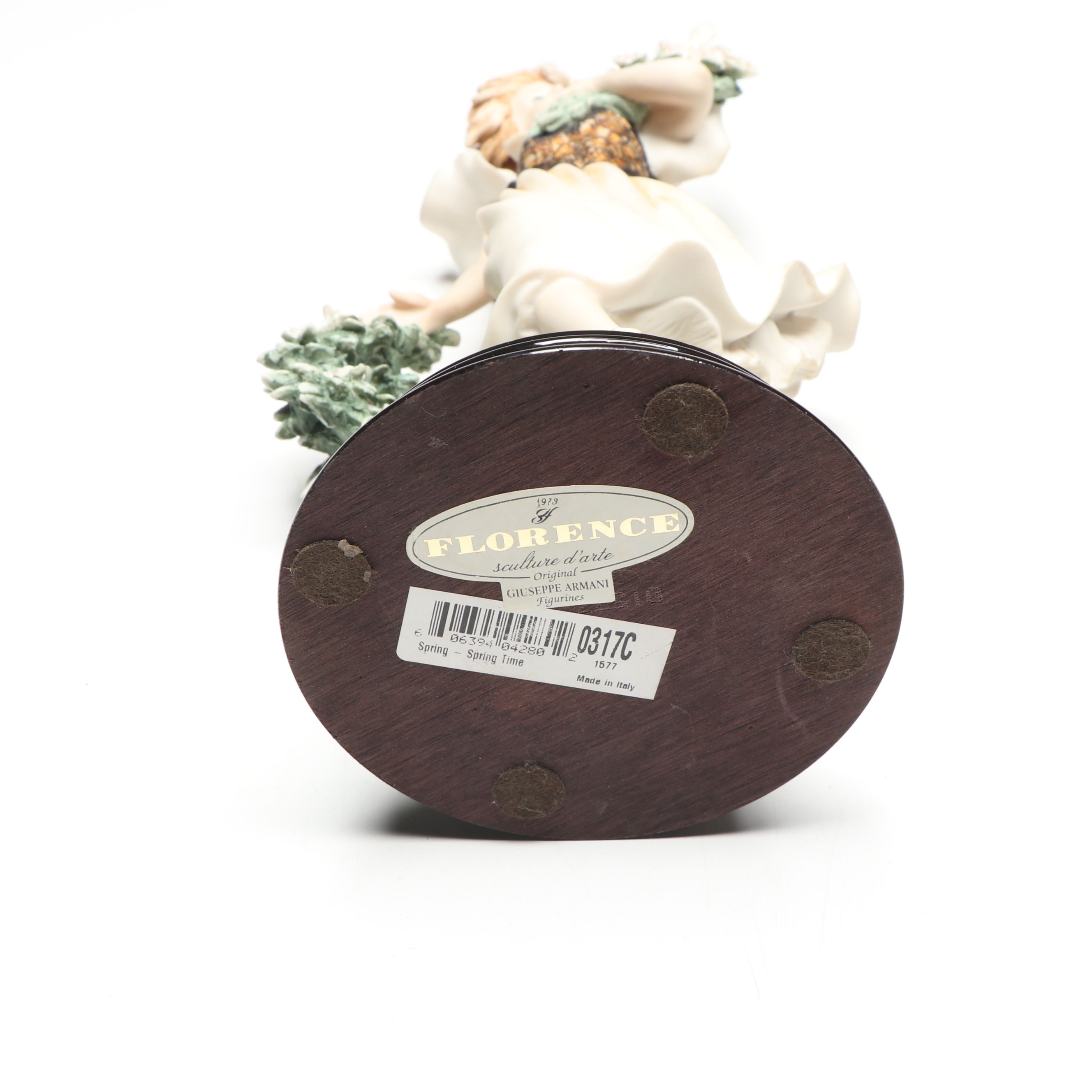 Florence "Breezy", "Spring Time", and "Charming Traveler" Porcelain Figures