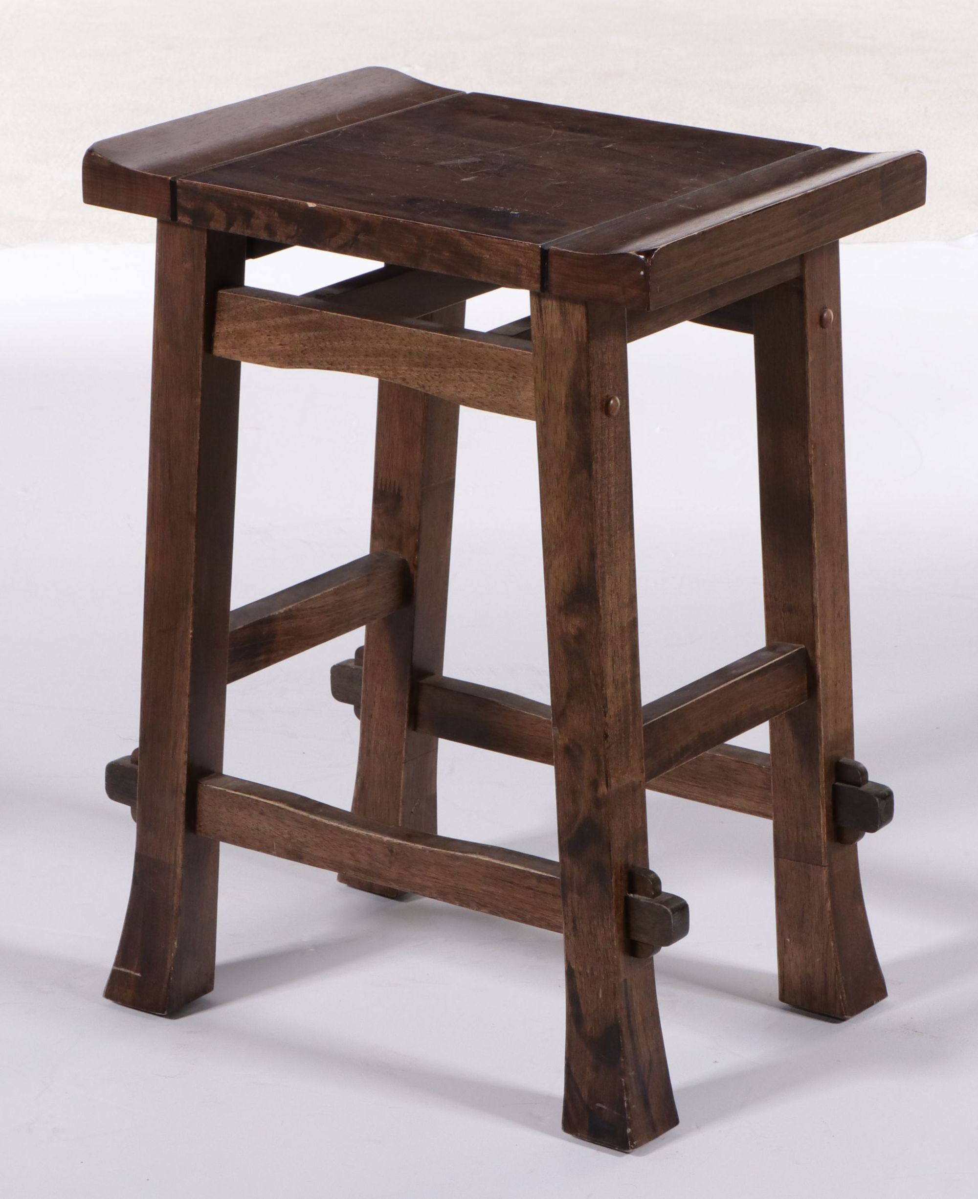 Thai Hardwood Stool, 21st Century