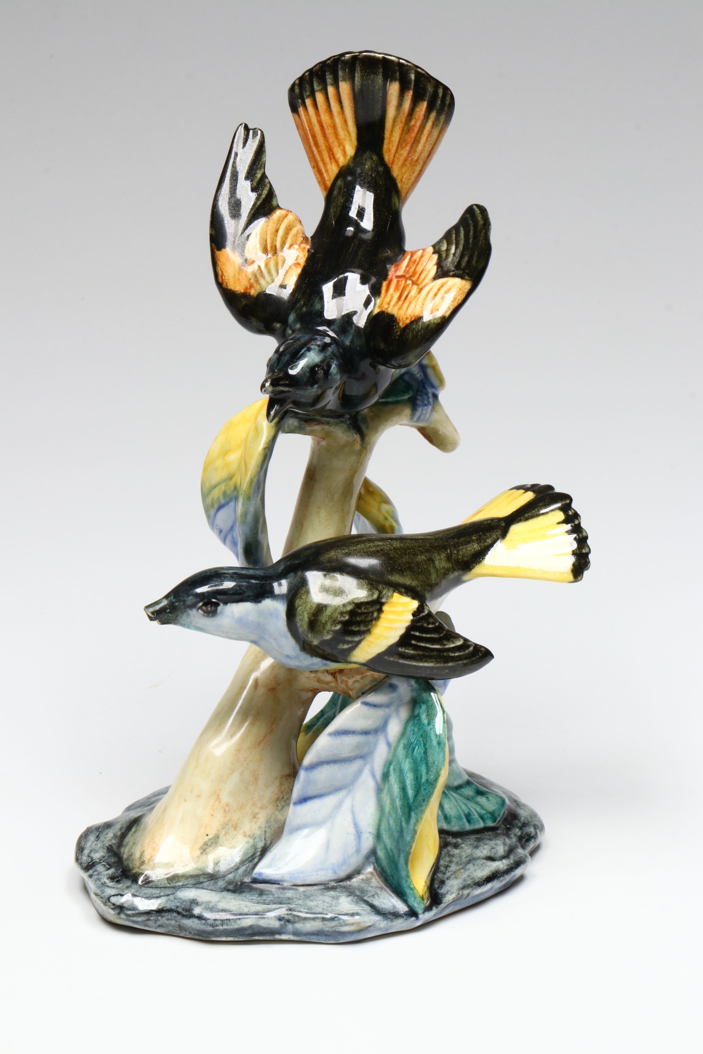 Beswick Wall Palques with Wade Whimsies and Other Ceramic Bird Figurines