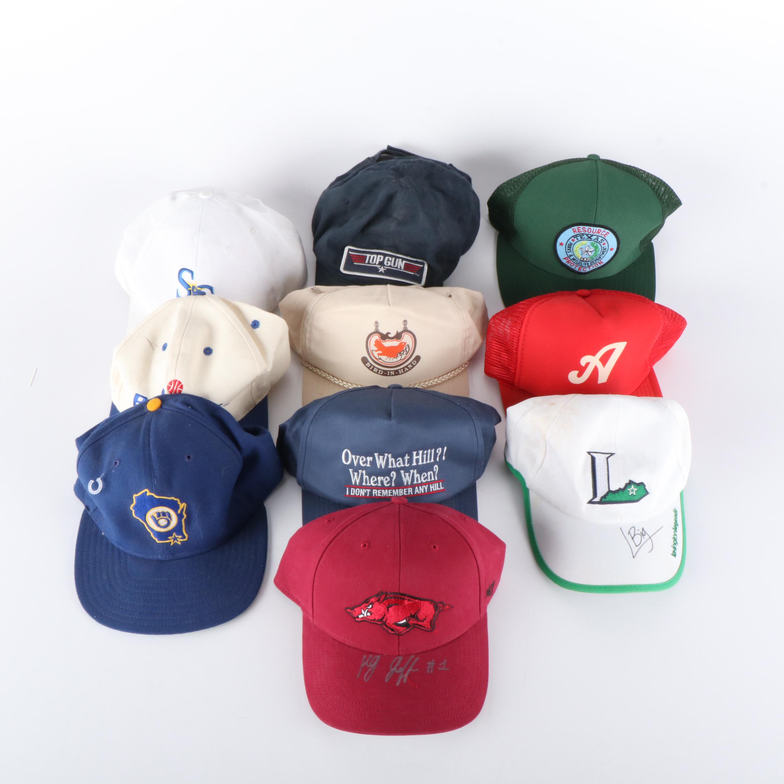 KJ Jefferson, Juan Nieves, and Other Signed Hats with More