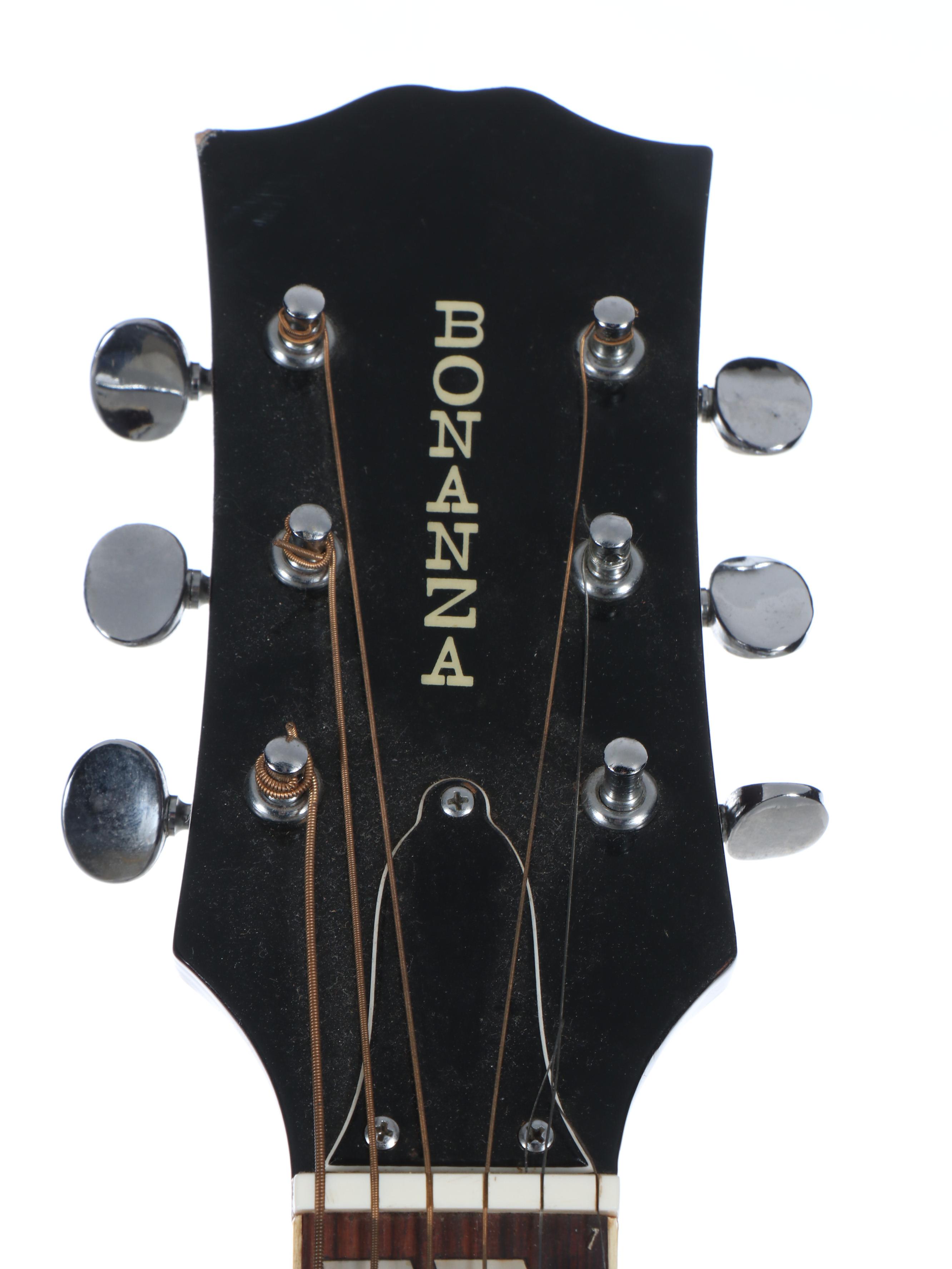 Kent Bonanza Acoustic Guitar with Mother-of-Pearl and Rosewood Fretboard