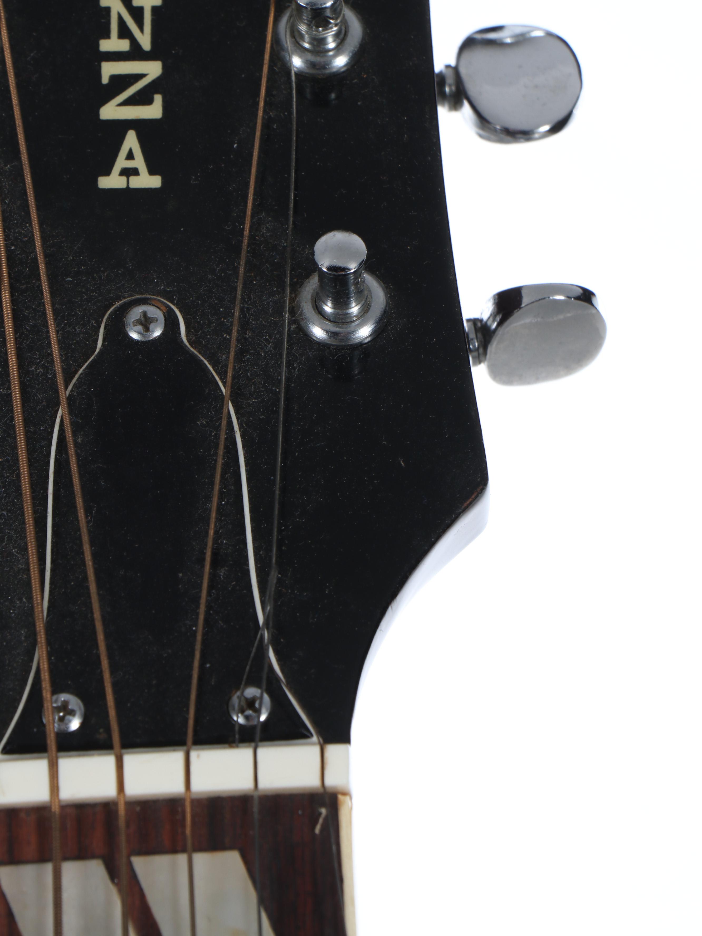 Kent Bonanza Acoustic Guitar with Mother-of-Pearl and Rosewood Fretboard