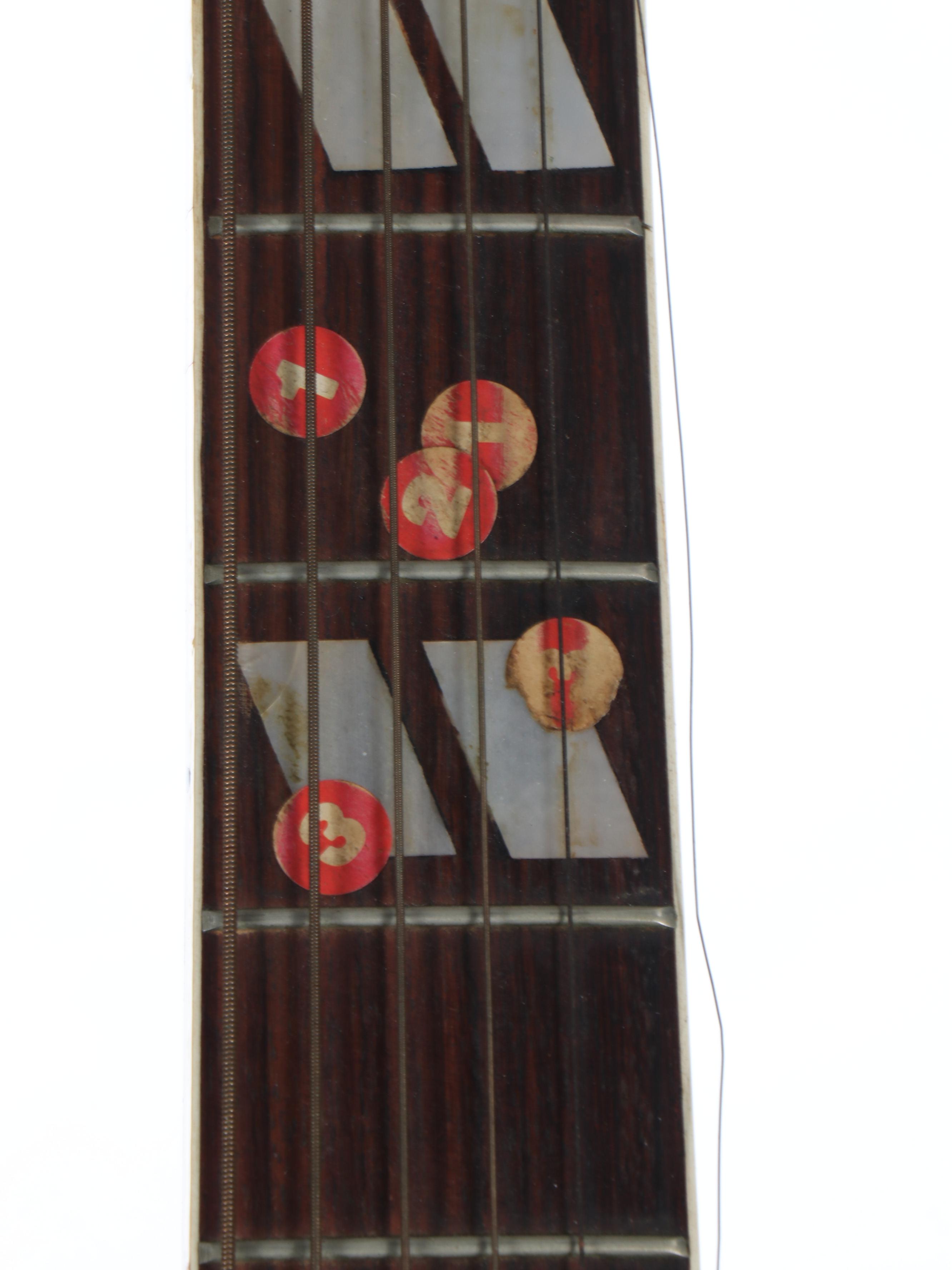 Kent Bonanza Acoustic Guitar with Mother-of-Pearl and Rosewood Fretboard