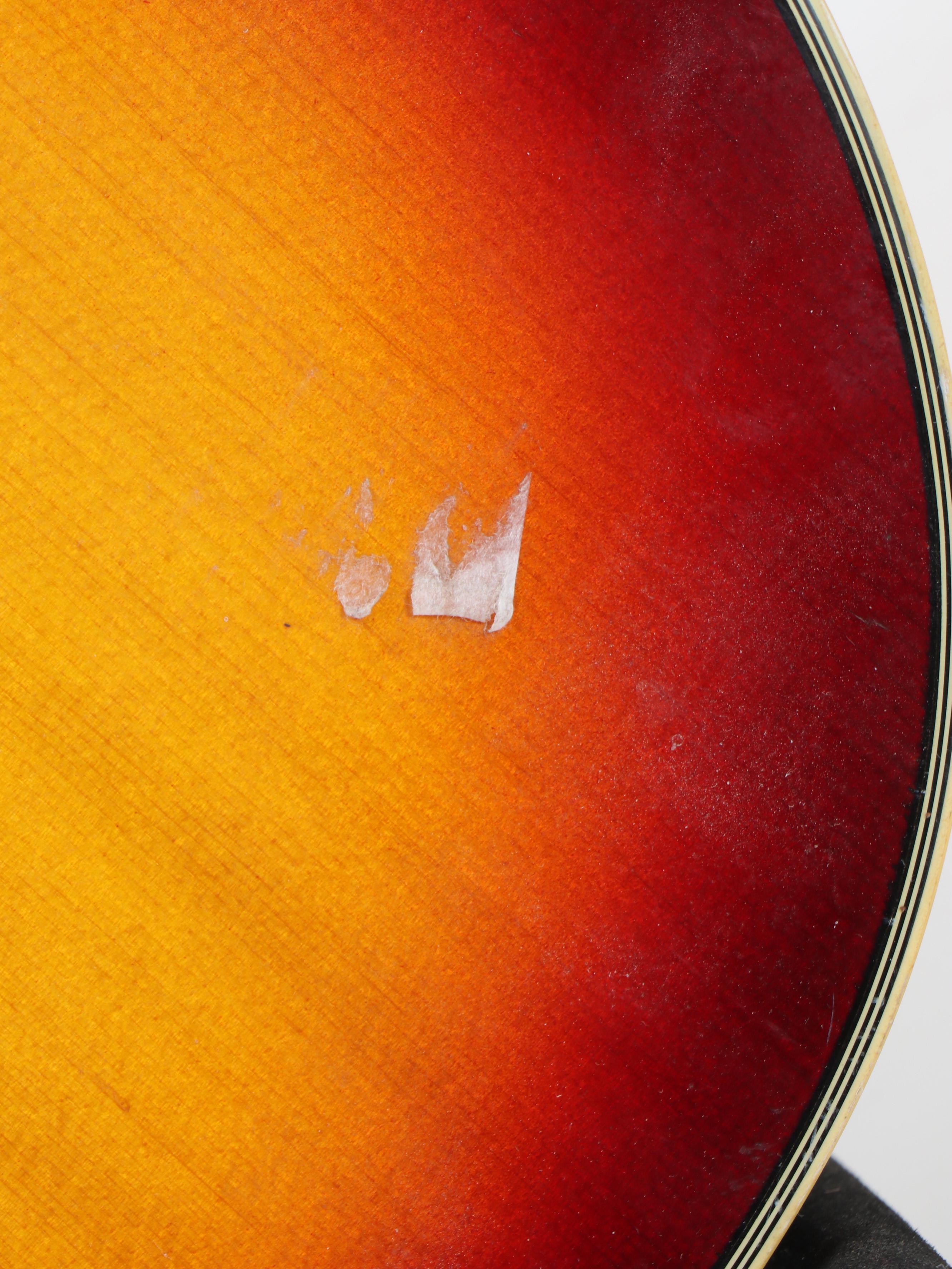 Kent Bonanza Acoustic Guitar with Mother-of-Pearl and Rosewood Fretboard