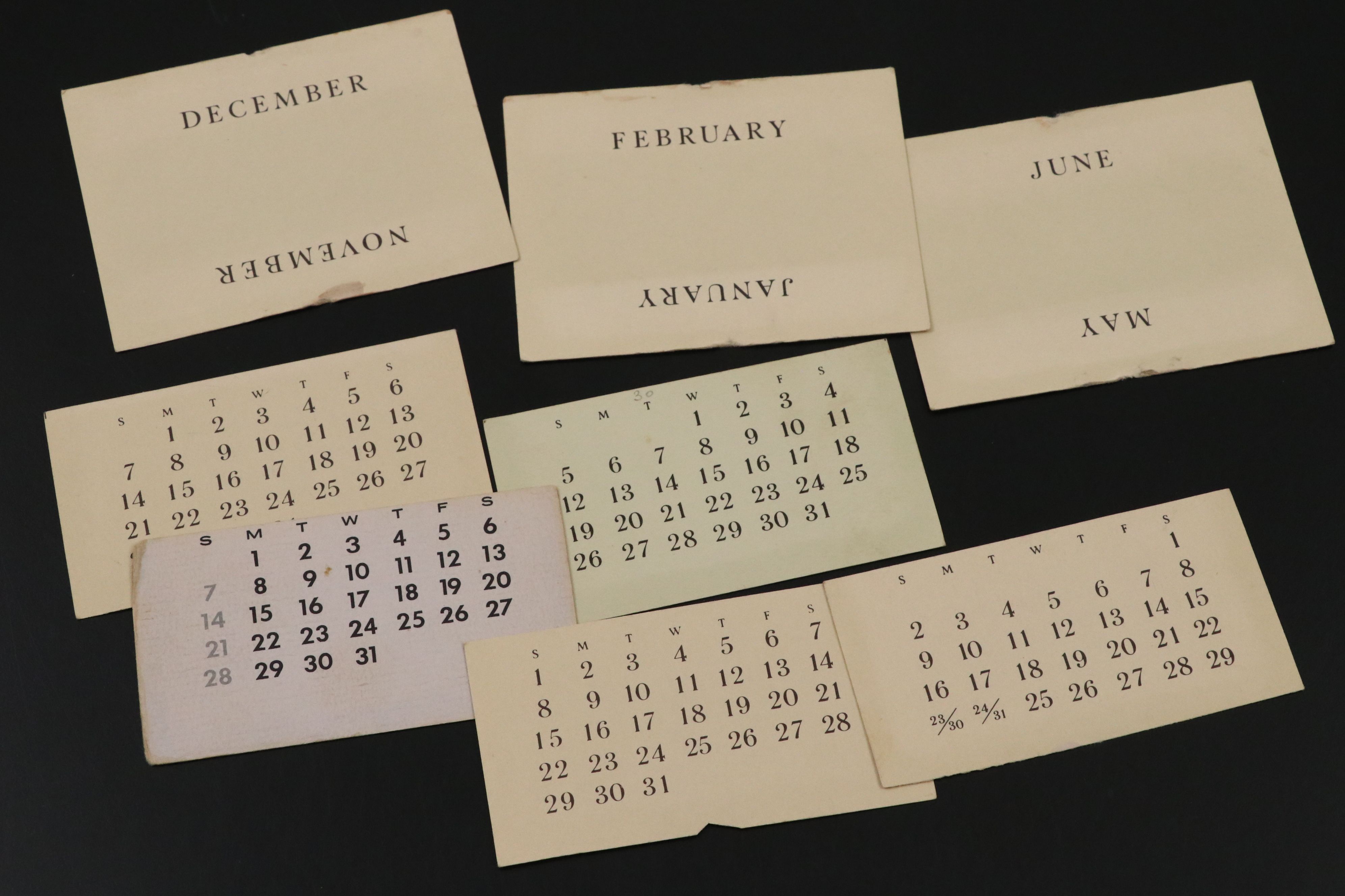 Tiffany & Co. Sterling Silver Perpetual Desk Calendar