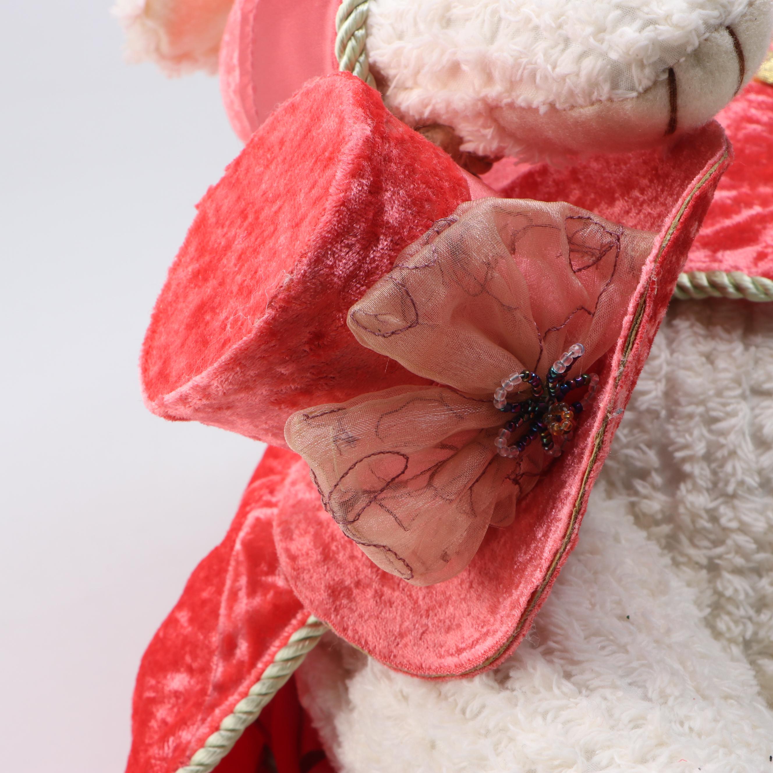 Mark Roberts "Tophat Bunny" Plush Easter Figurine