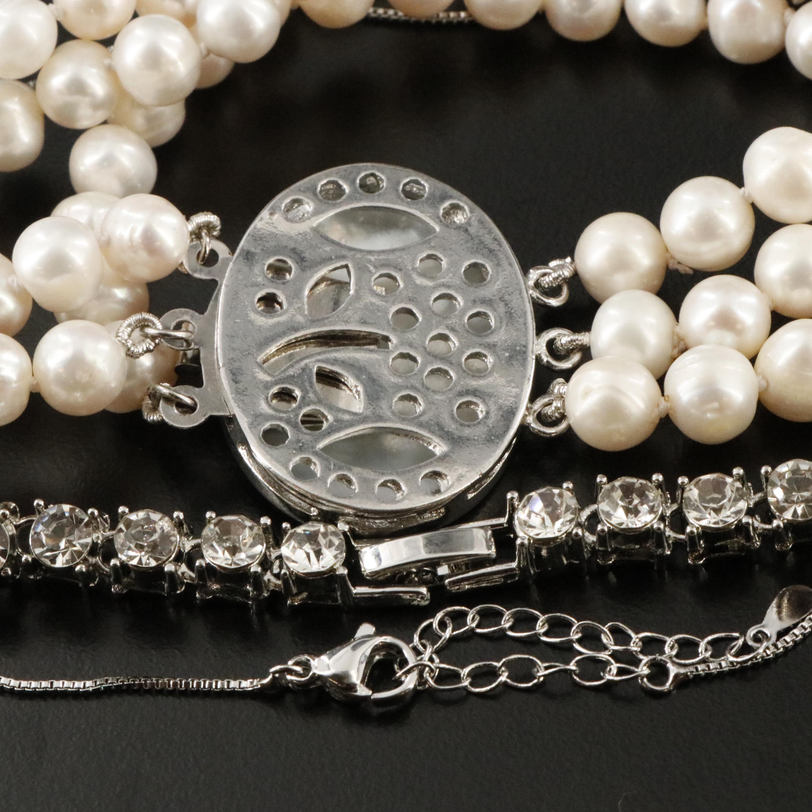 Sterling, Pearls and Mother-of-Pearl Featured in Jewelry Collection
