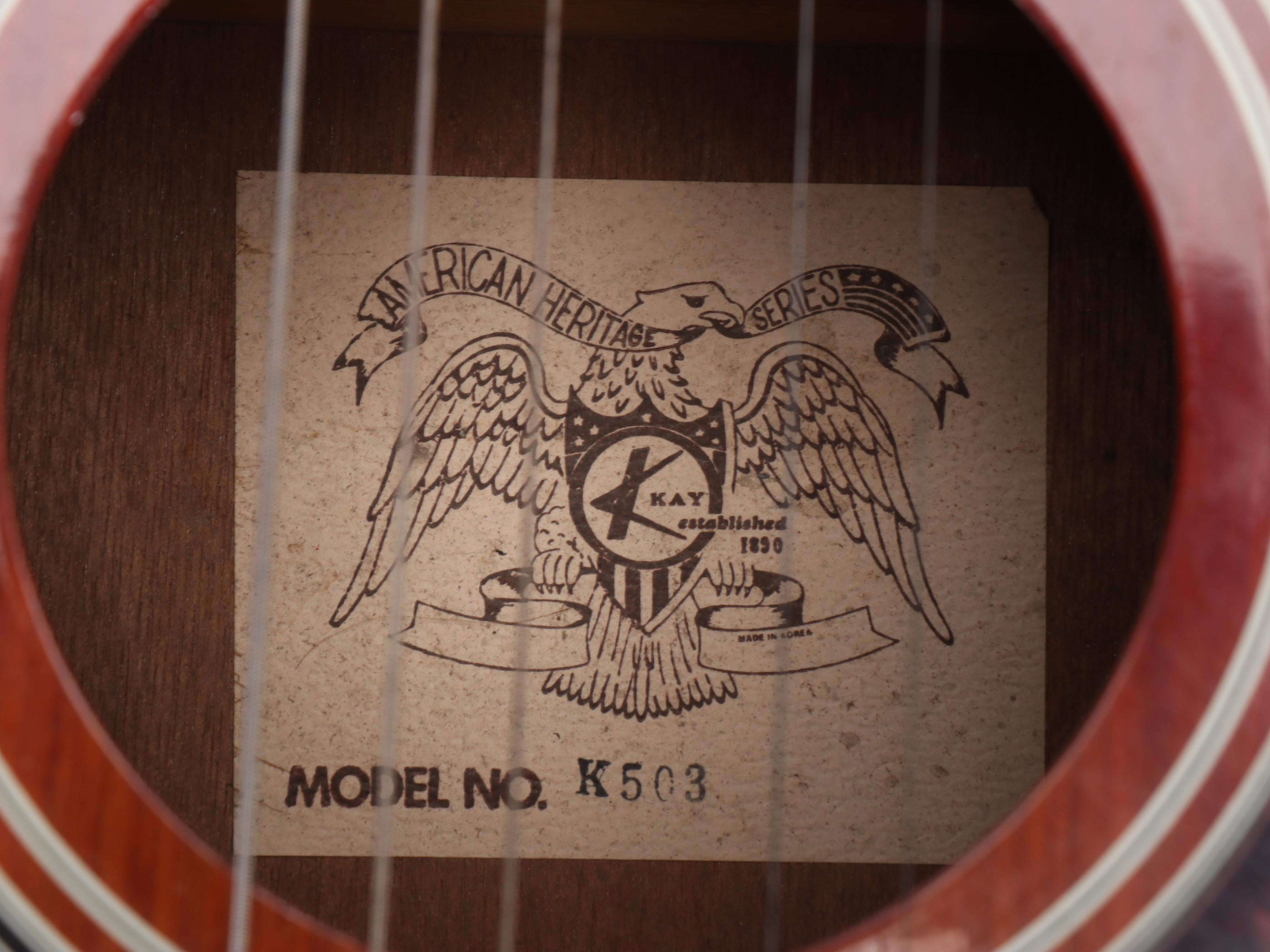 Kay American Heritage Acoustic Guitar