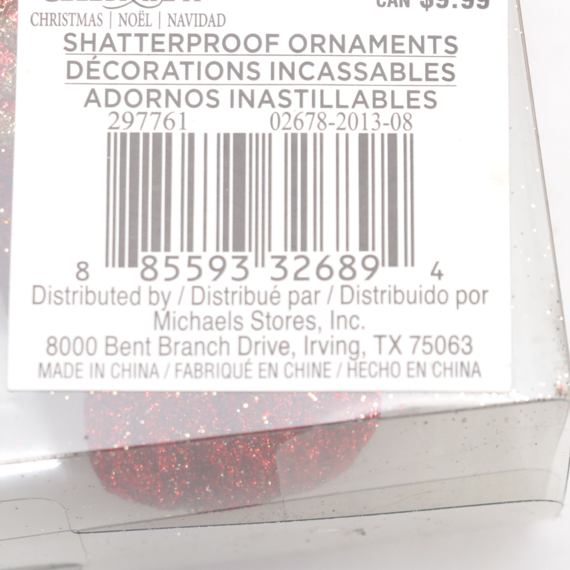 Glass and Glitter Owl Ornament Collection