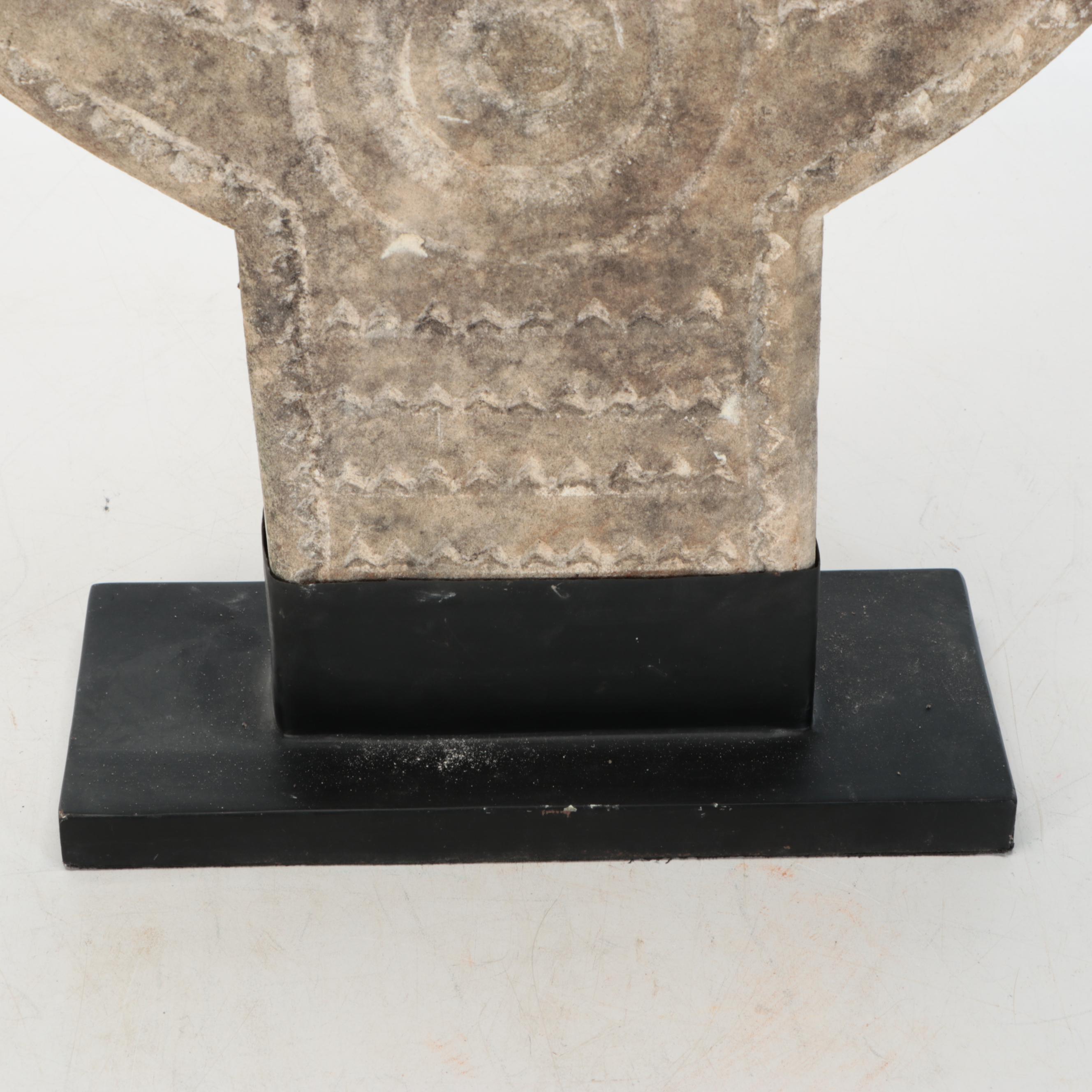 Timor Hand-Carved Stone Property Marker