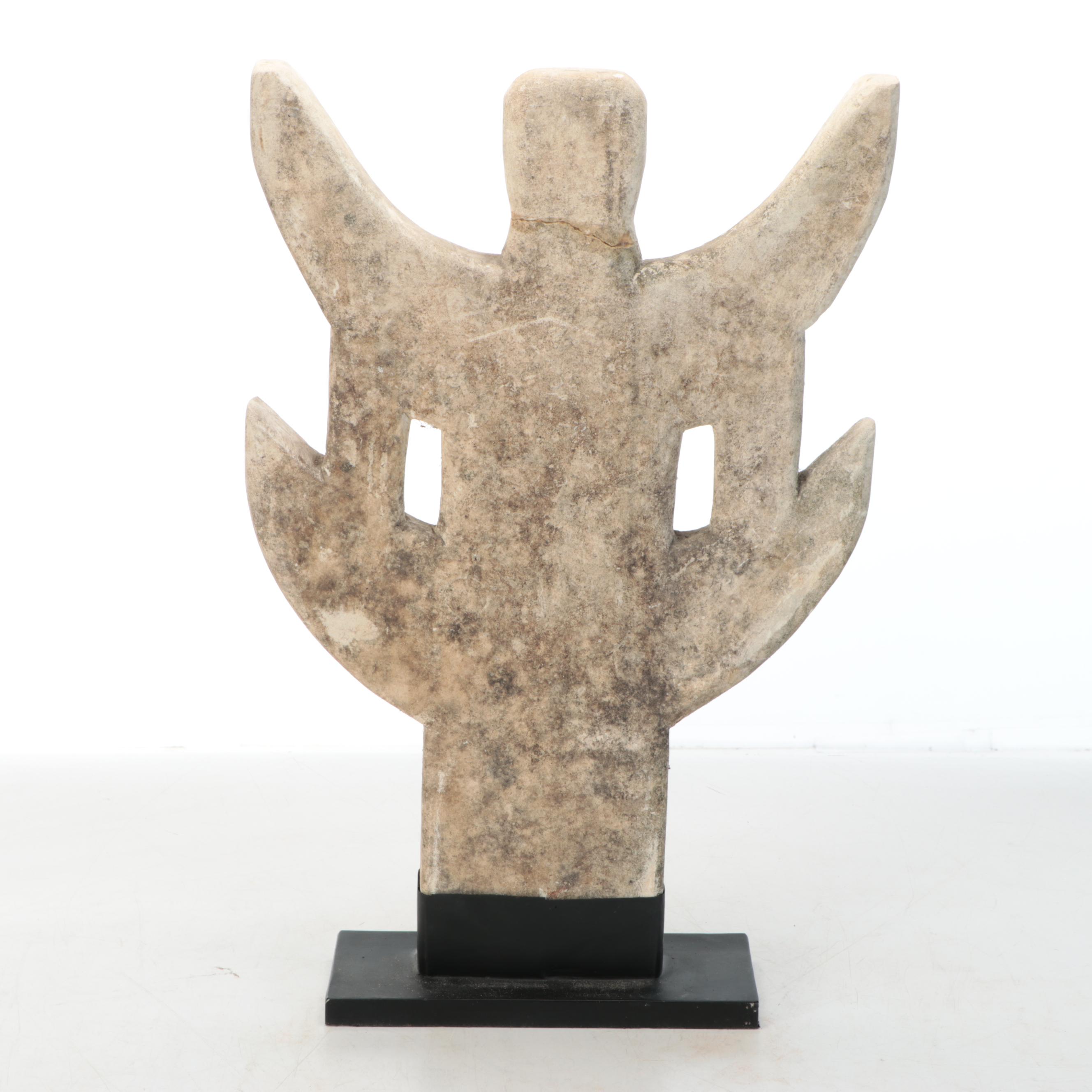 Timor Hand-Carved Stone Property Marker