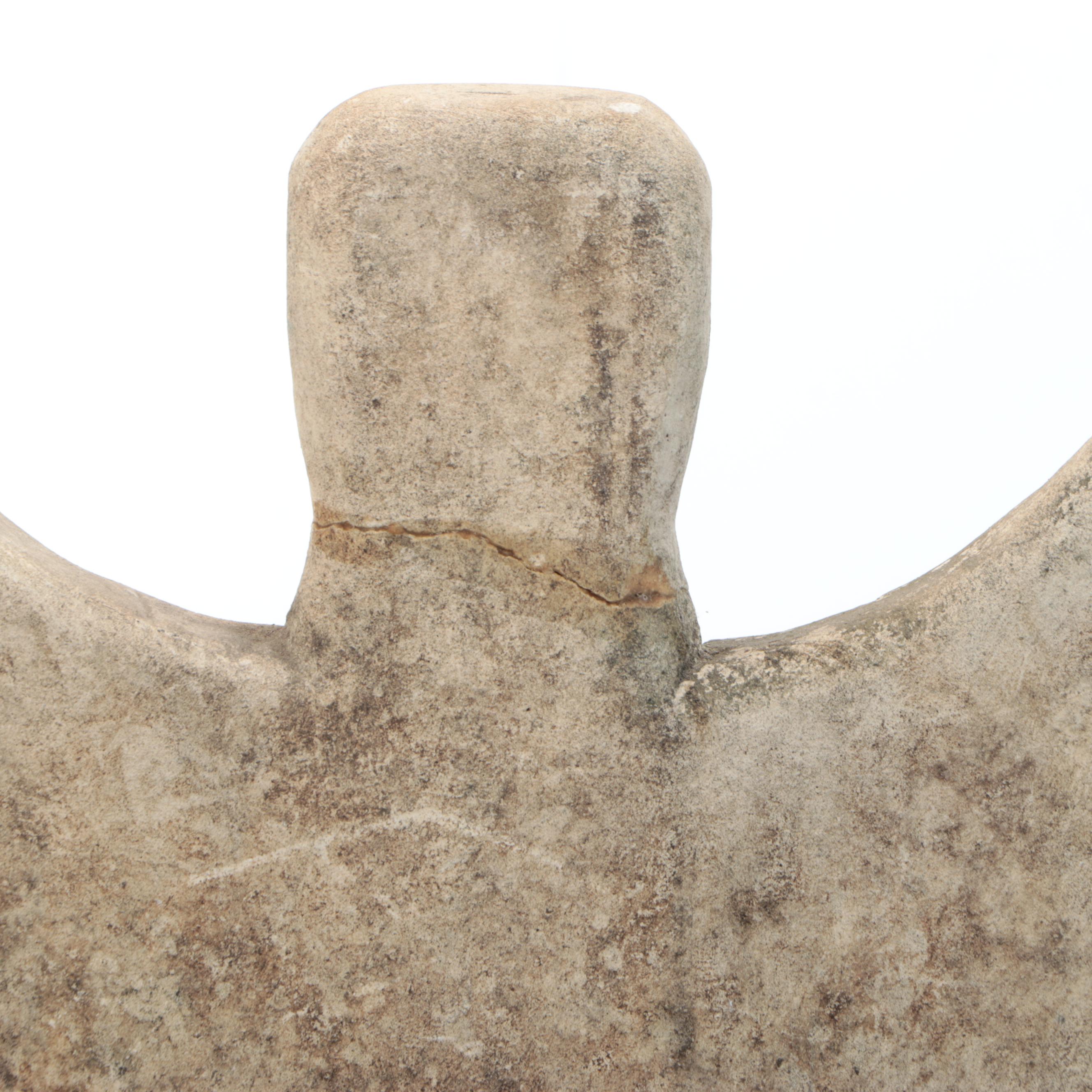 Timor Hand-Carved Stone Property Marker