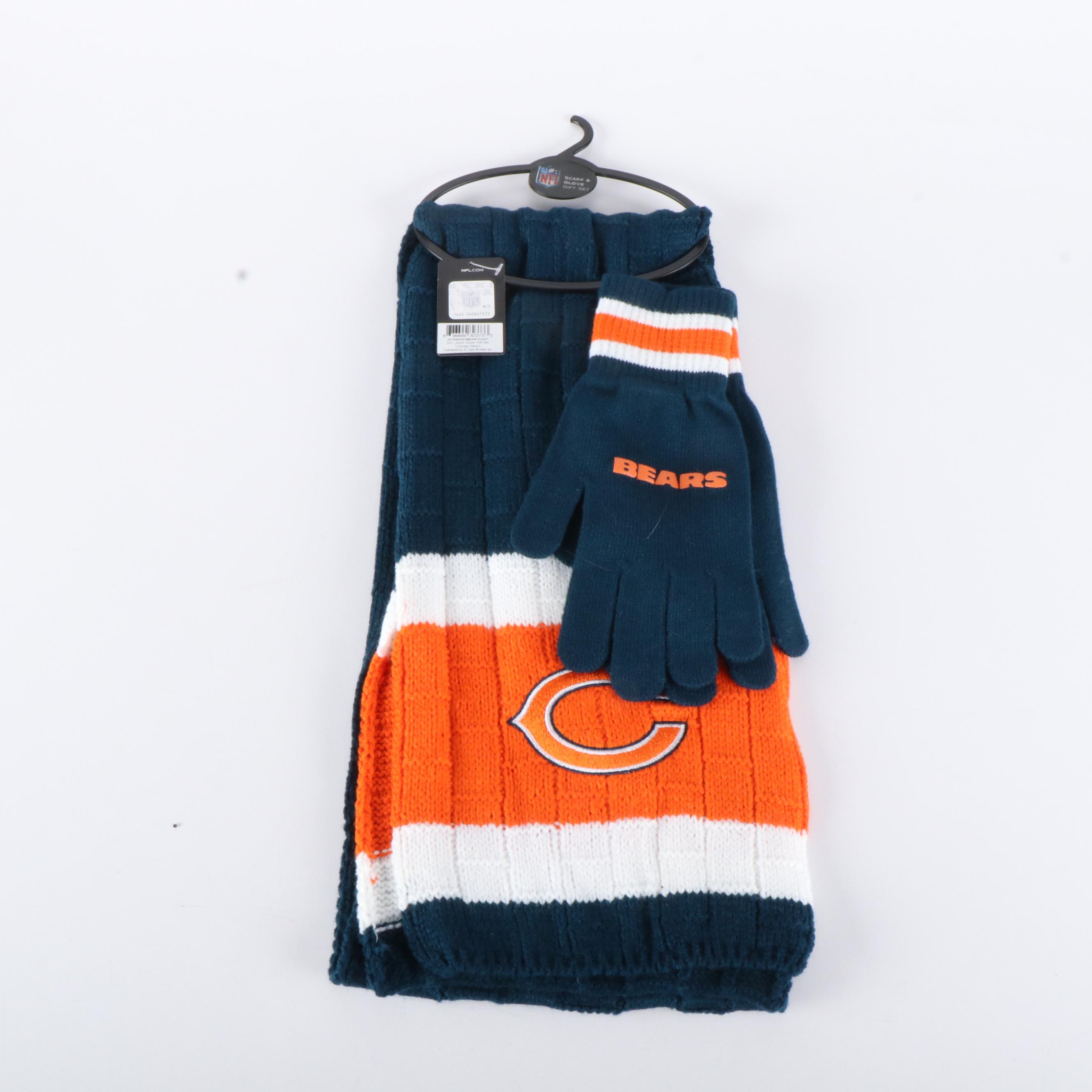 Pittsburgh Steelers Scarf with Chicago Bears Winter Apparel and More