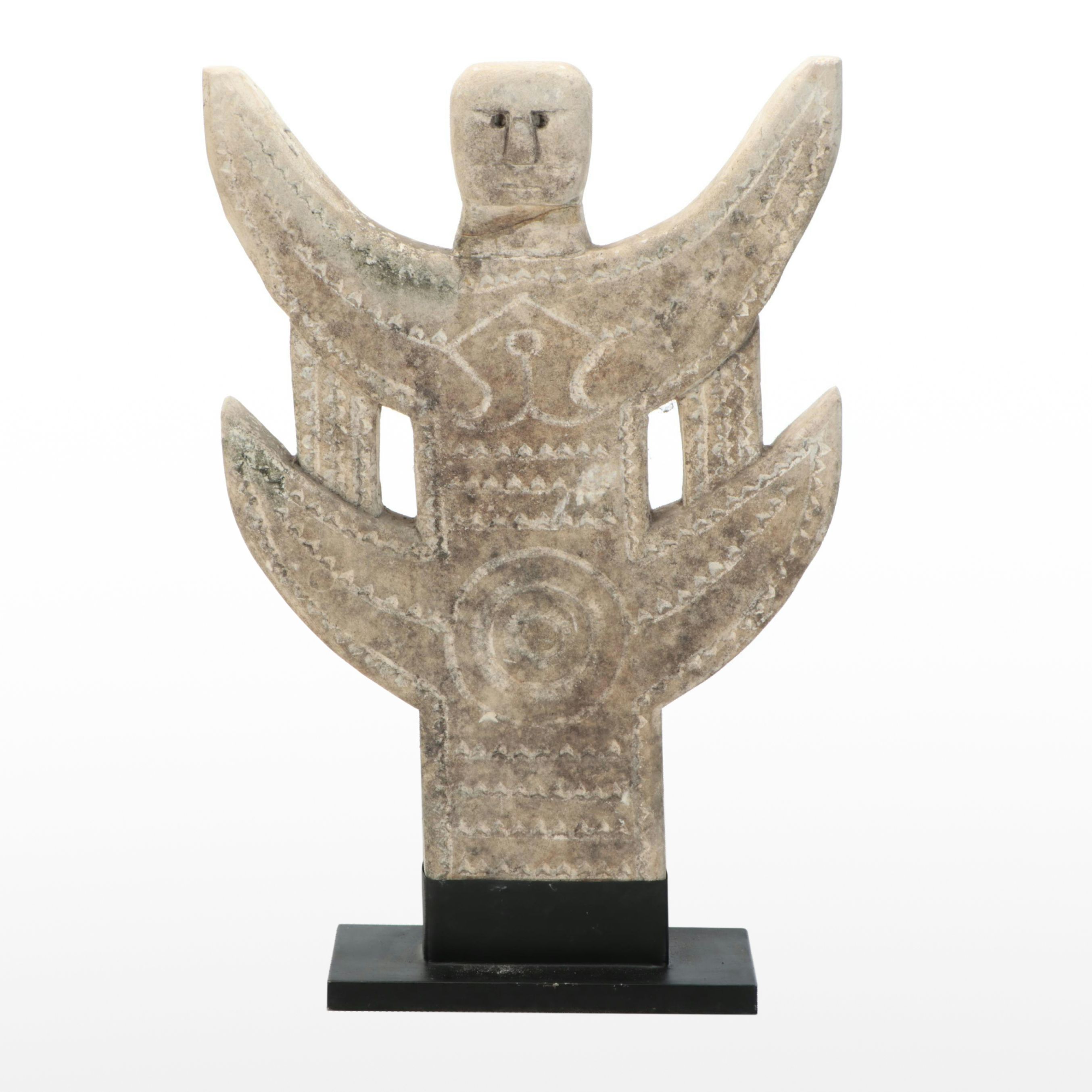 Timor Hand-Carved Stone Property Marker