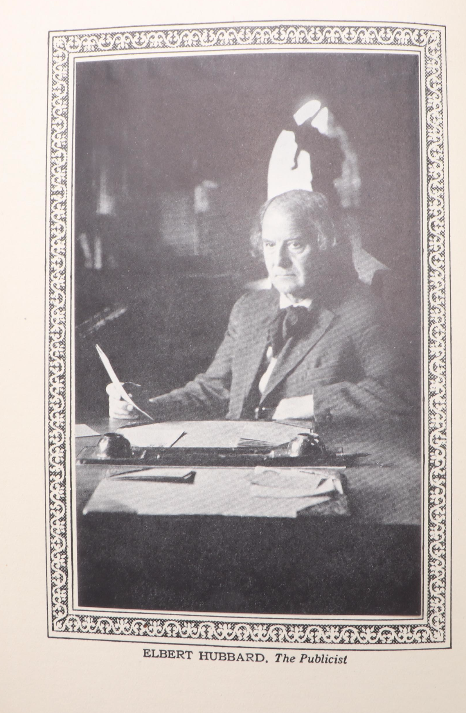 Memorial Edition "Selected Writings of Elbert Hubbard" Partial Set, 1922