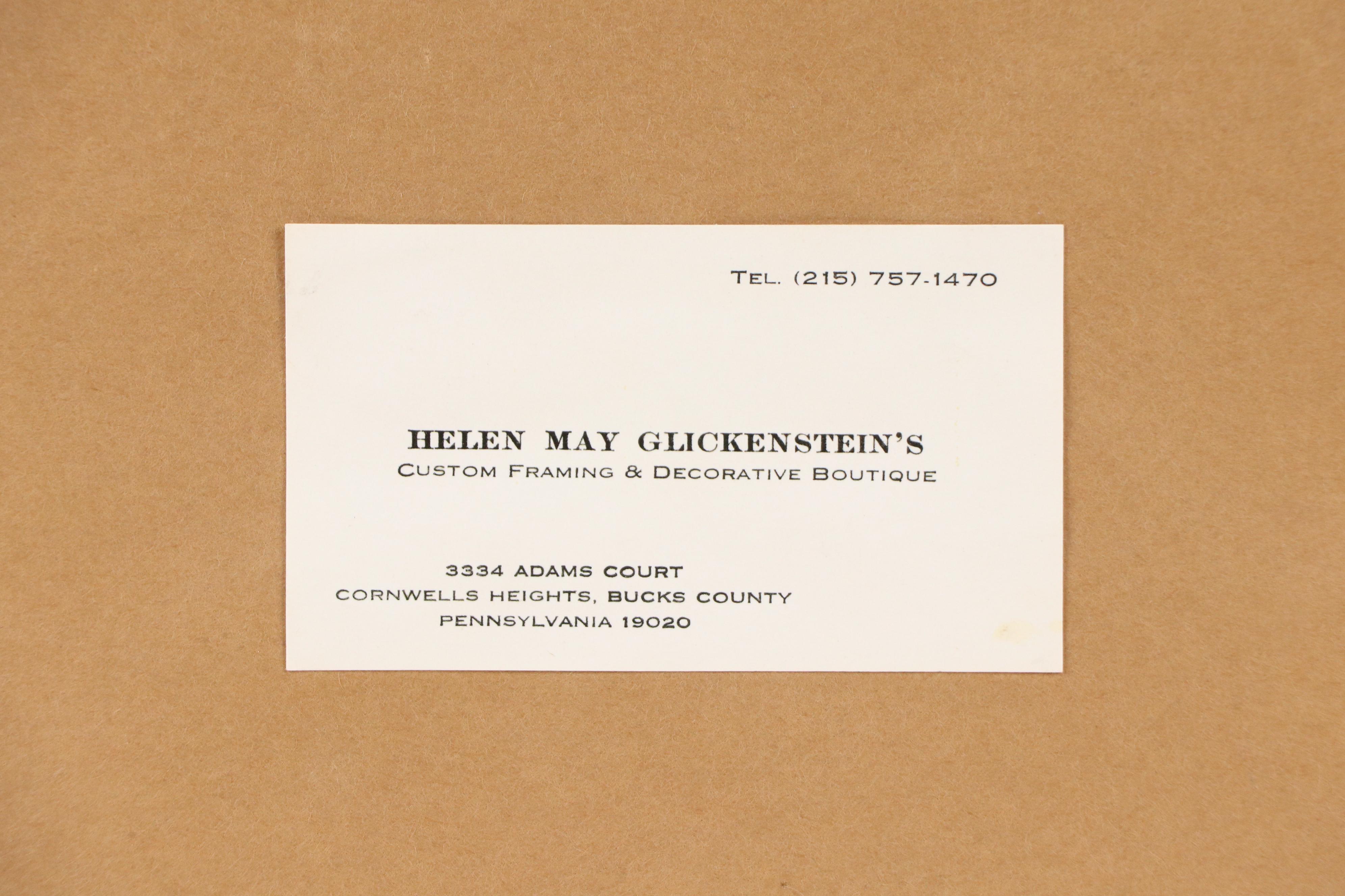 Painting of Japanese Landscape with Mt. Fuji, Mid-20th Century