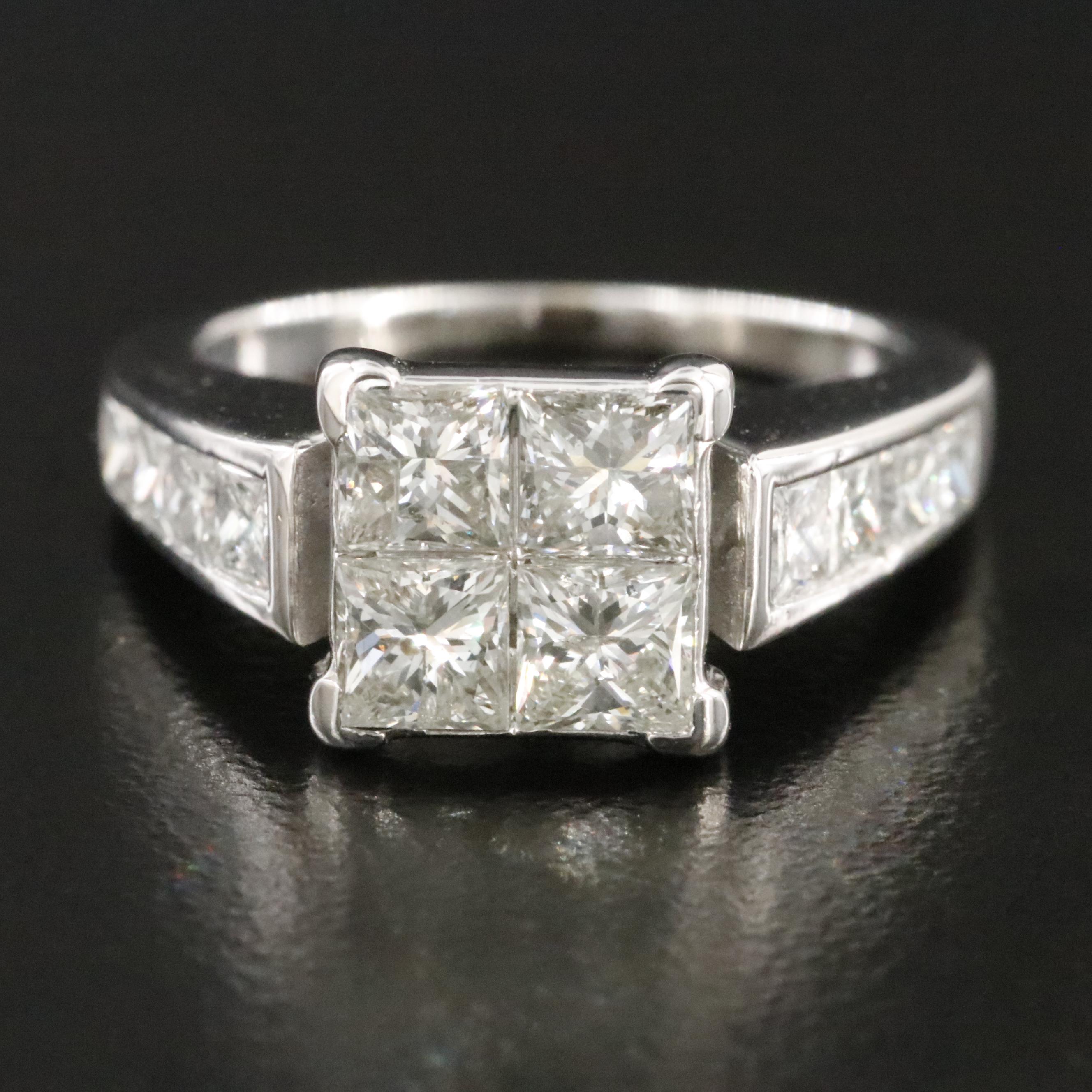 14K 1.54 CTW Diamond Ring