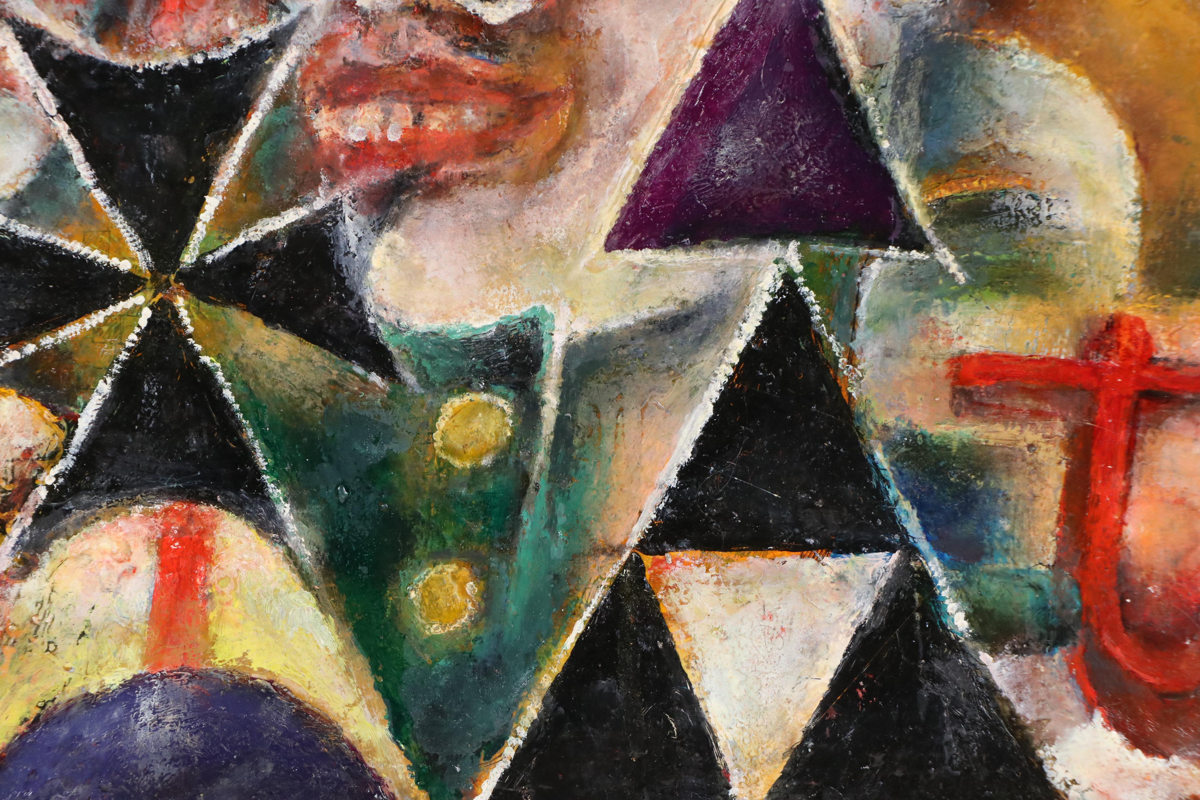 Nikolay Manuylov "Kuk" Surrealistic Figural Oil Painting, 2012