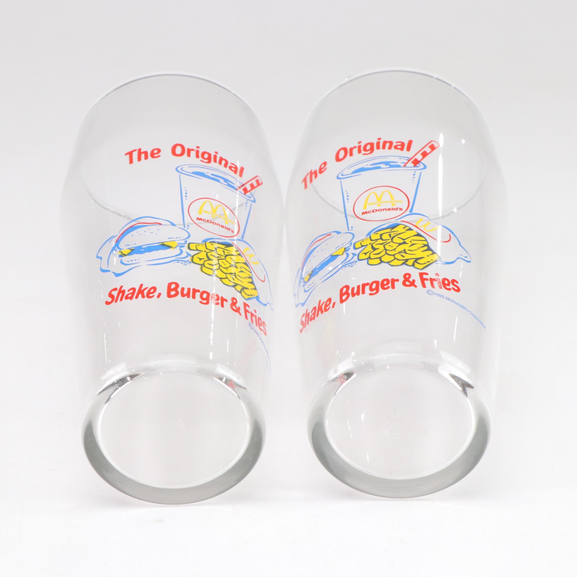 Libbey Retro McDonald's Drinking Glasses