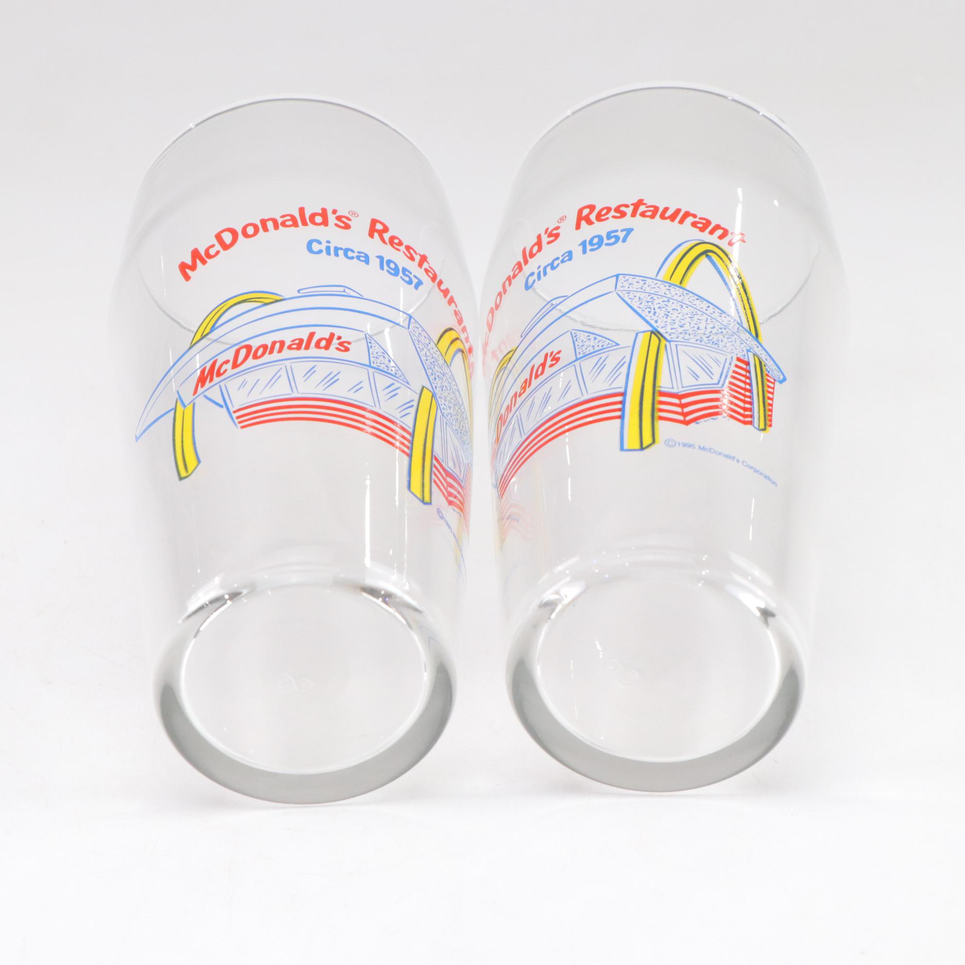 Libbey Retro McDonald's Drinking Glasses