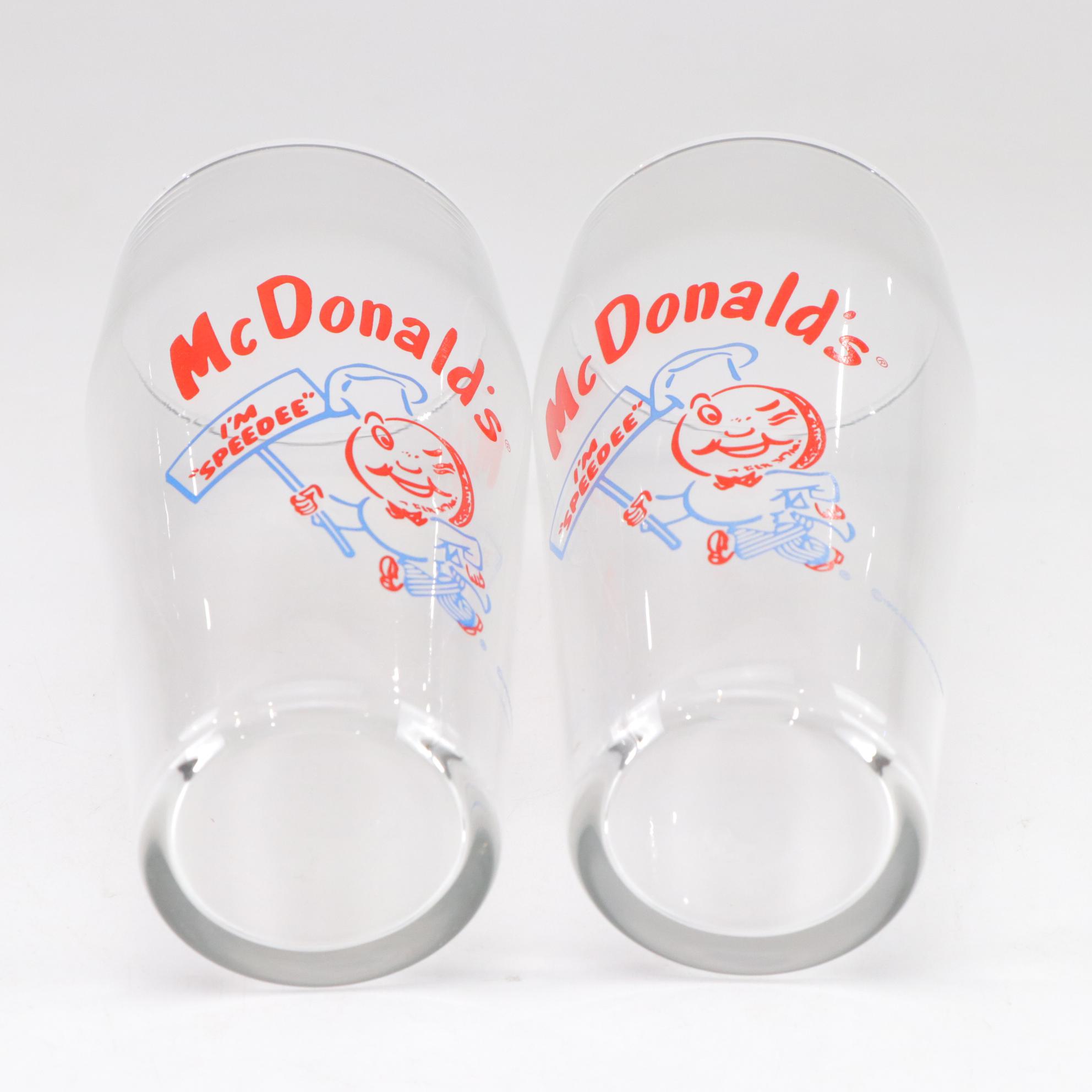 Libbey Retro McDonald's Drinking Glasses
