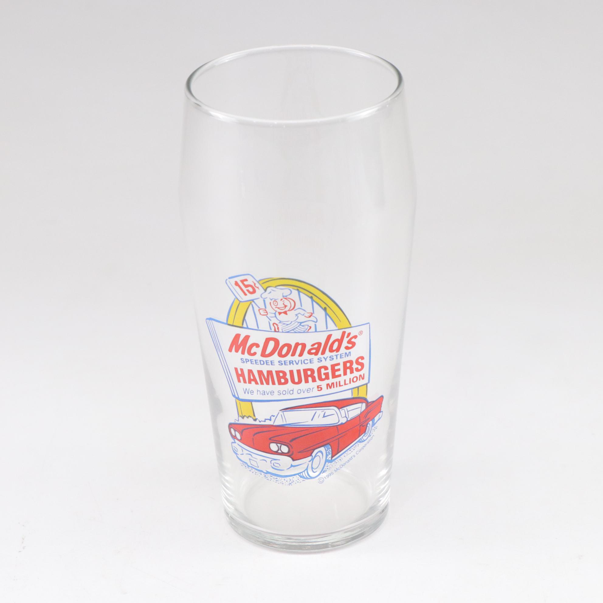 Libbey Retro McDonald's Drinking Glasses