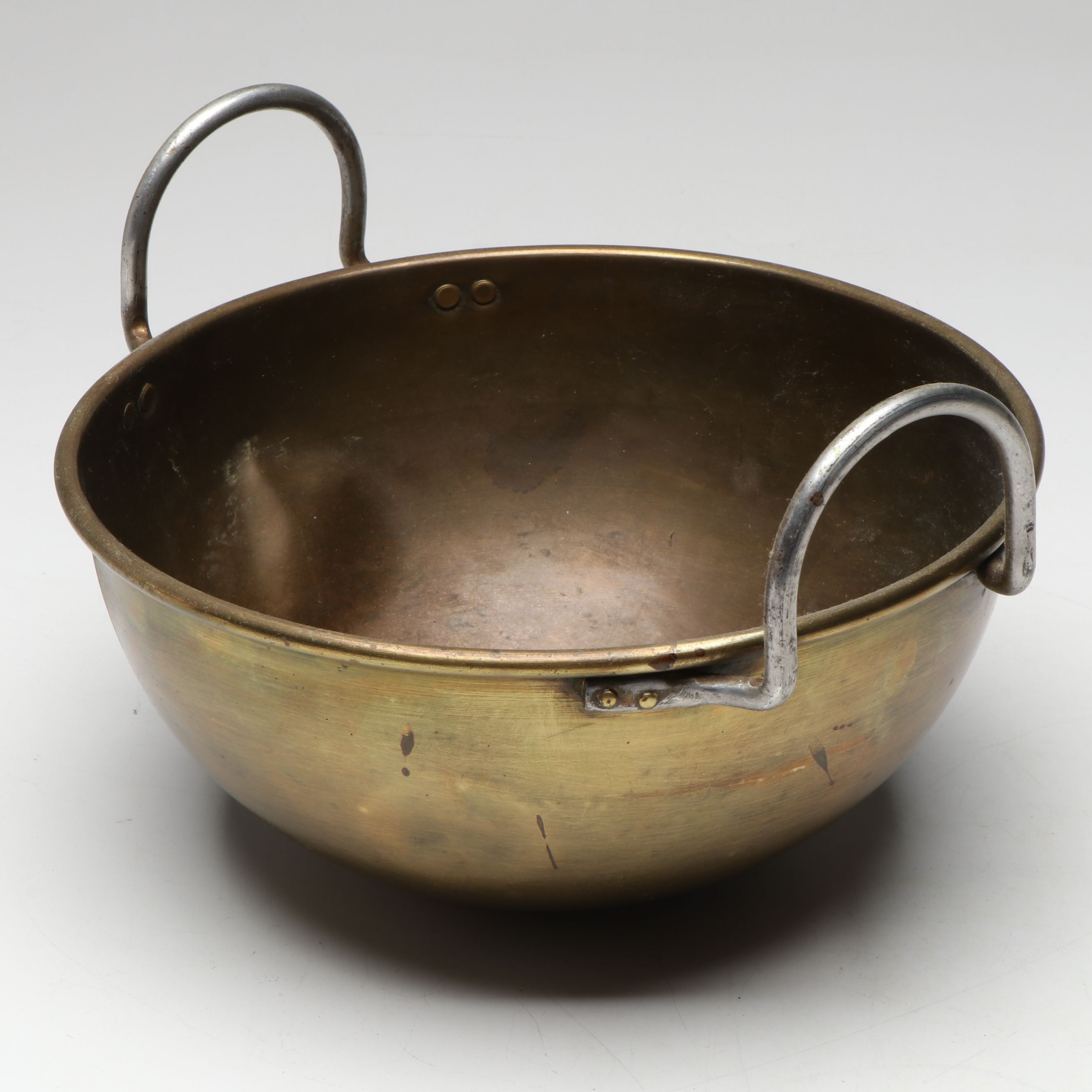 French Style  Brass Plated Jam Pans with Pitcher and Ladles