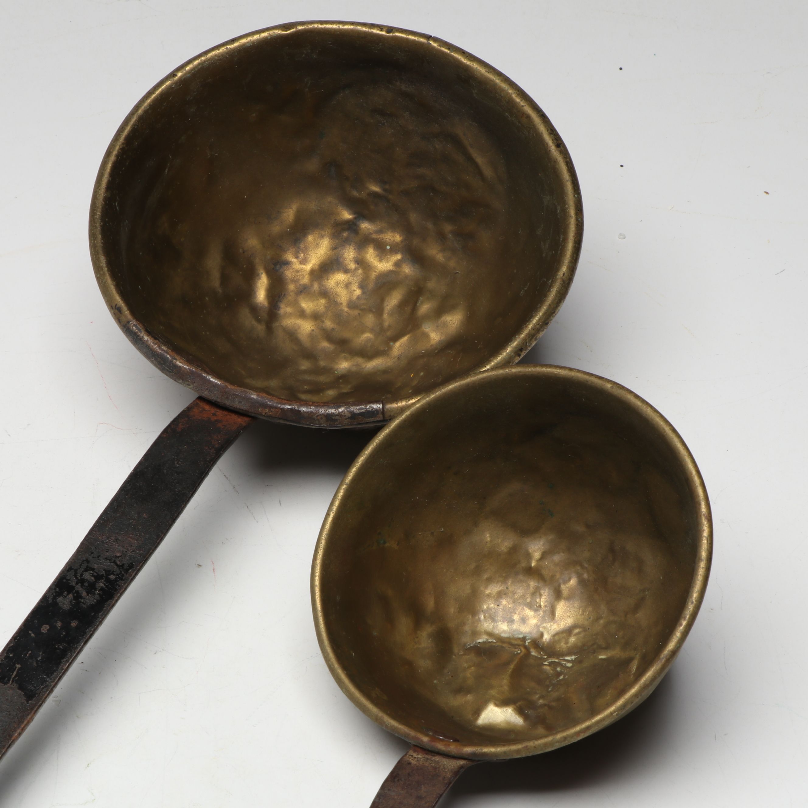 French Style  Brass Plated Jam Pans with Pitcher and Ladles