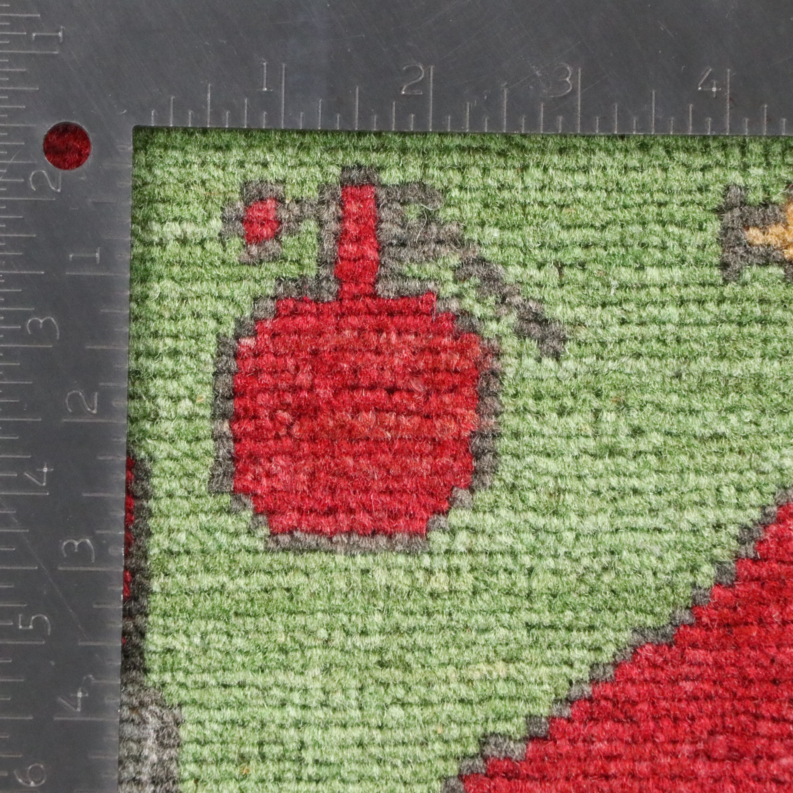 2' x 3' Hand-Knotted Afghan War Rug