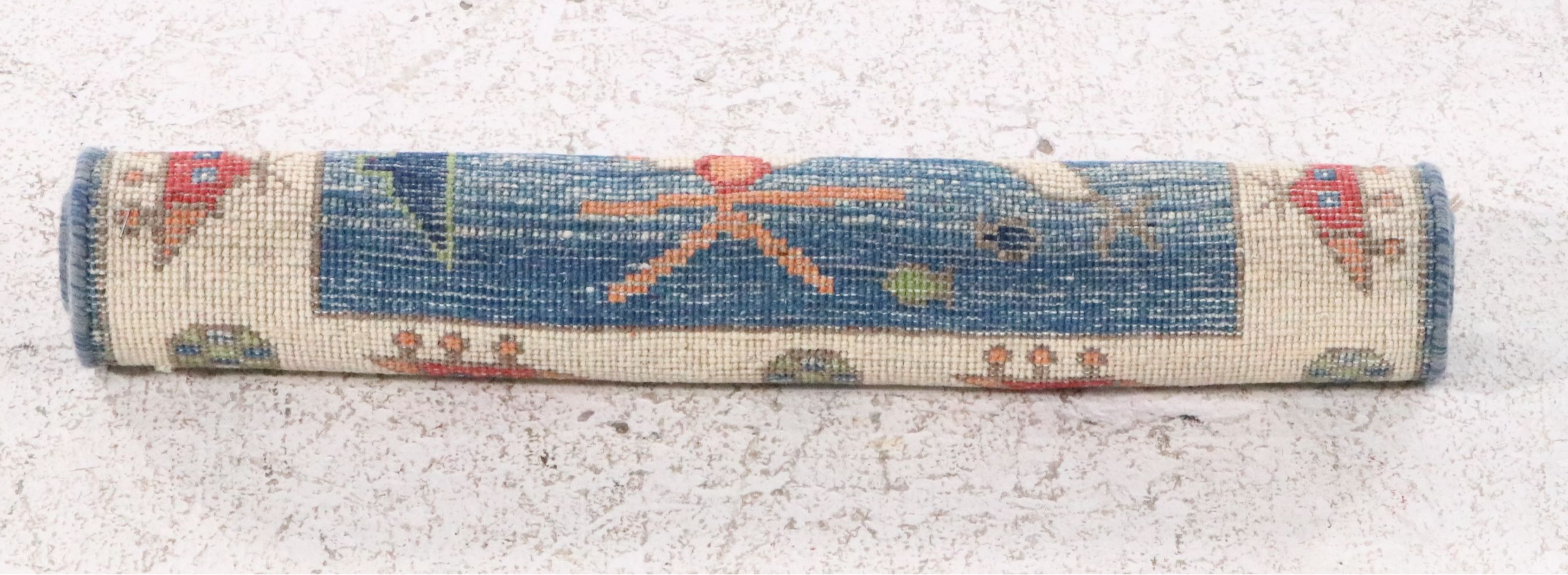 1'11 x 2'11 Hand-Knotted Afghan War Rug