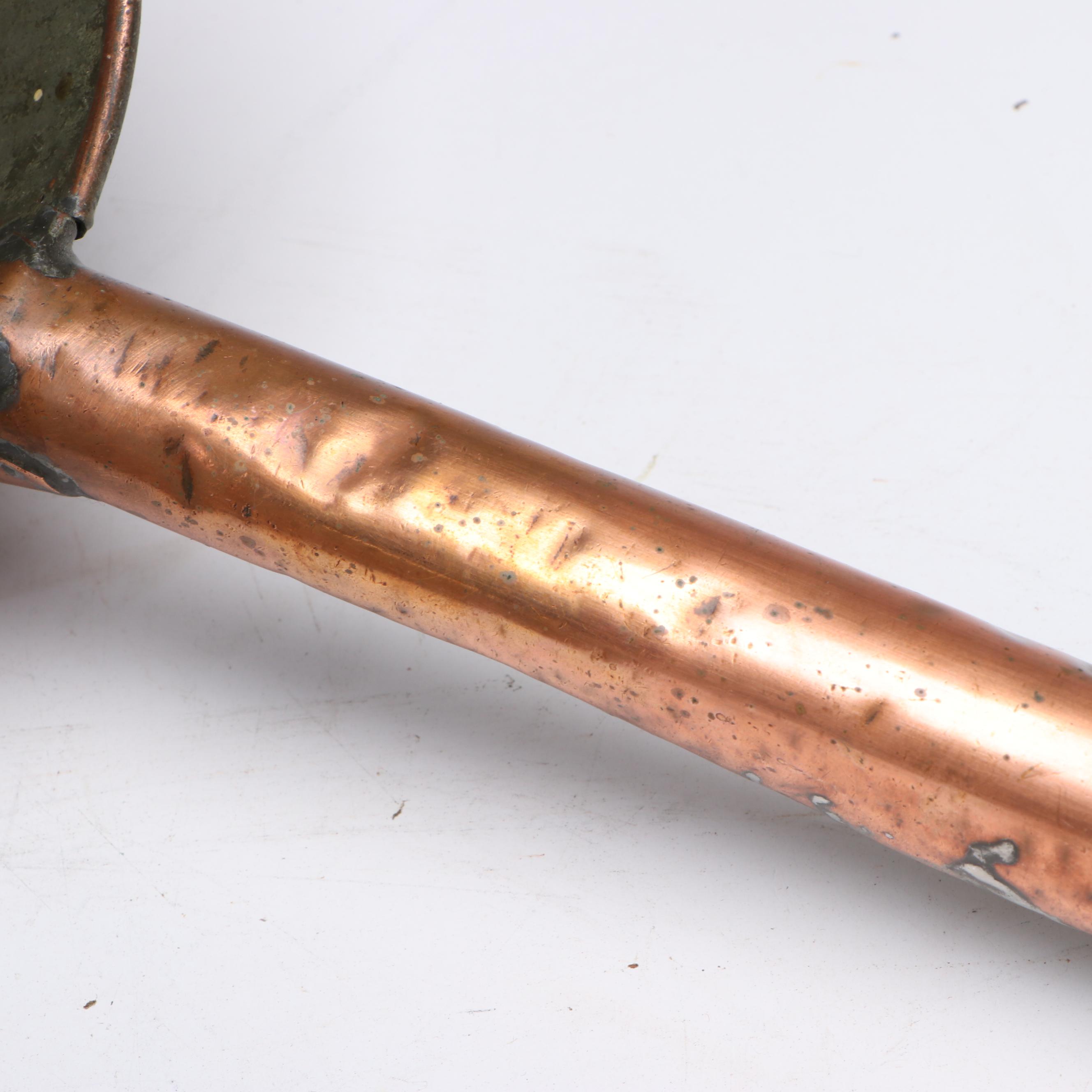 Arts & Crafts Style Hammered Copper Jug with Other Kitchenware