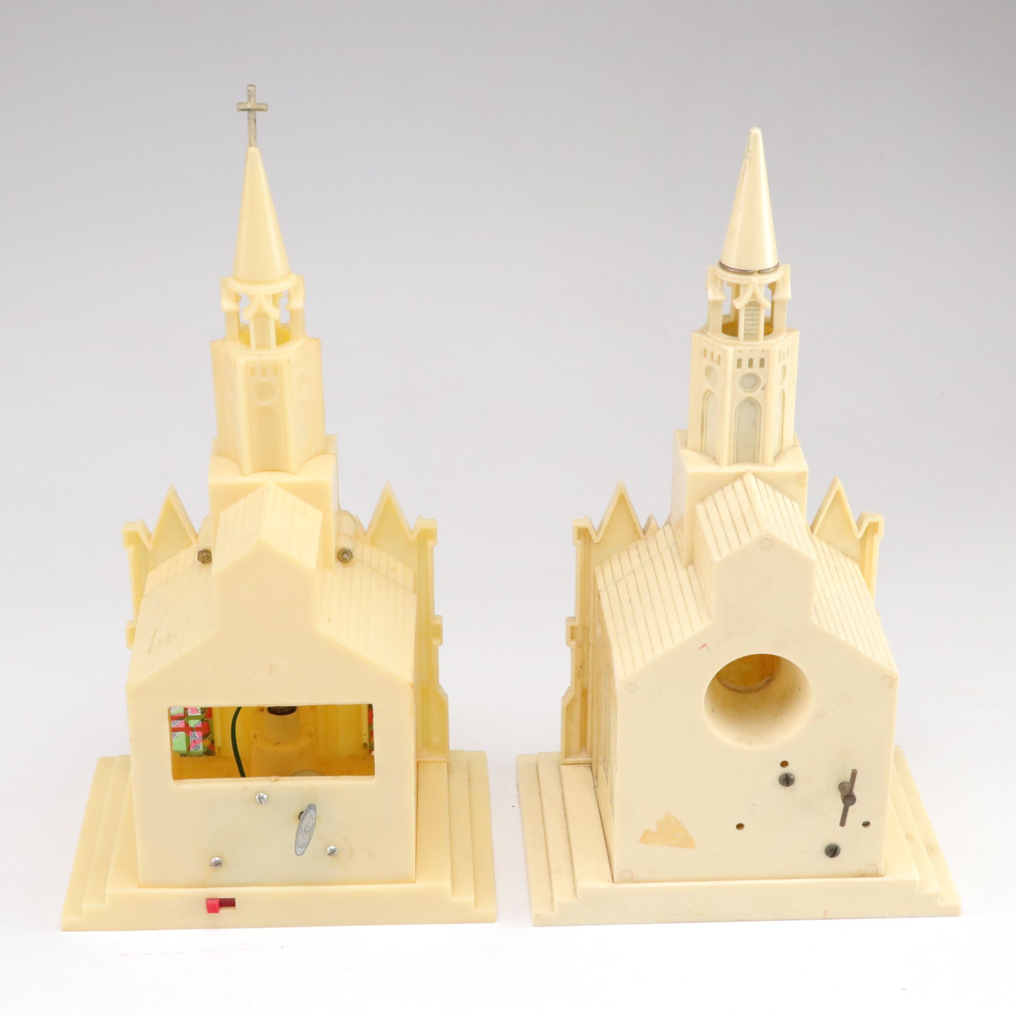 Ceramic Praying Madonna, Illuminated Church Figurines, and More Christmas Decor