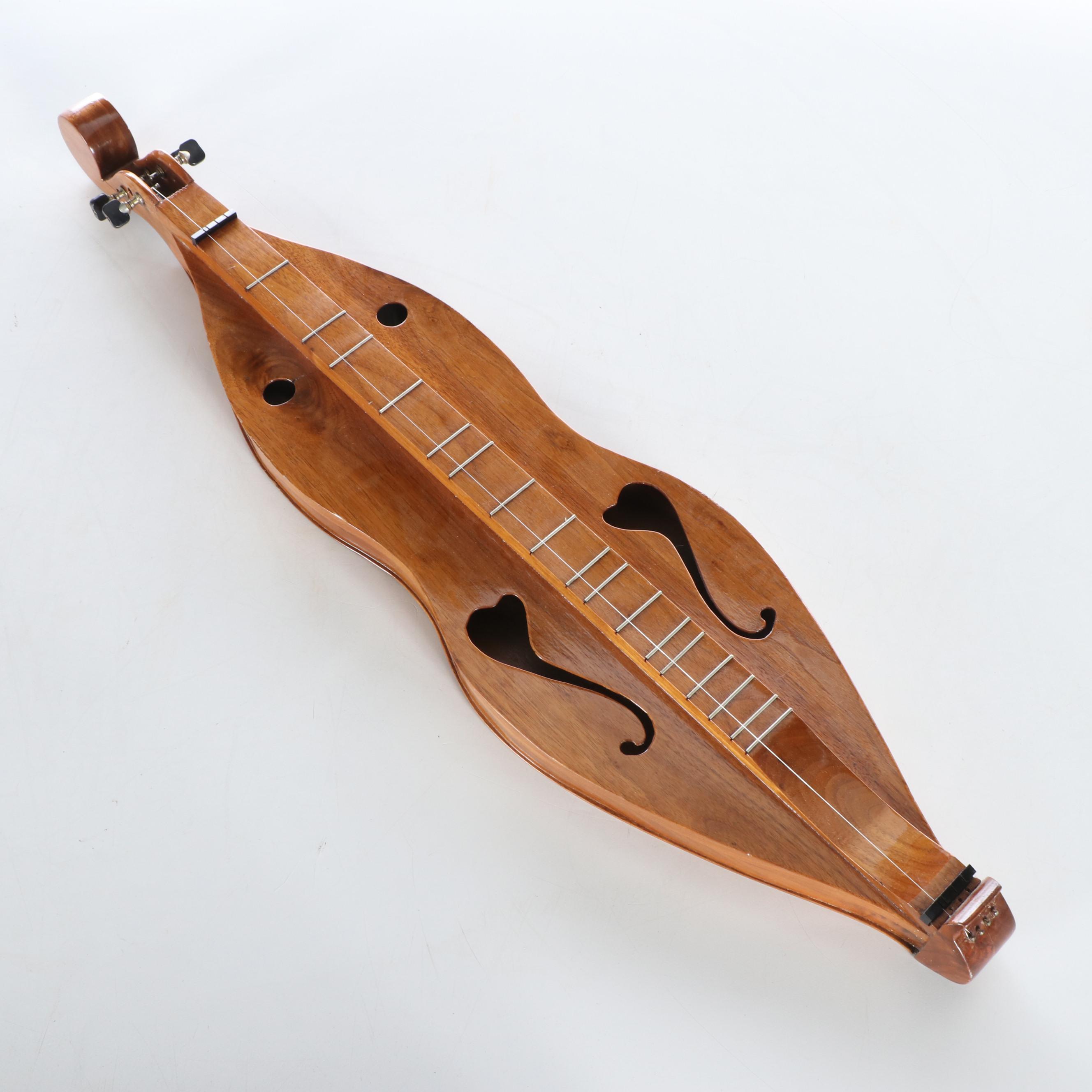 Walnut and Mixed Woods Mountain Dulcimer